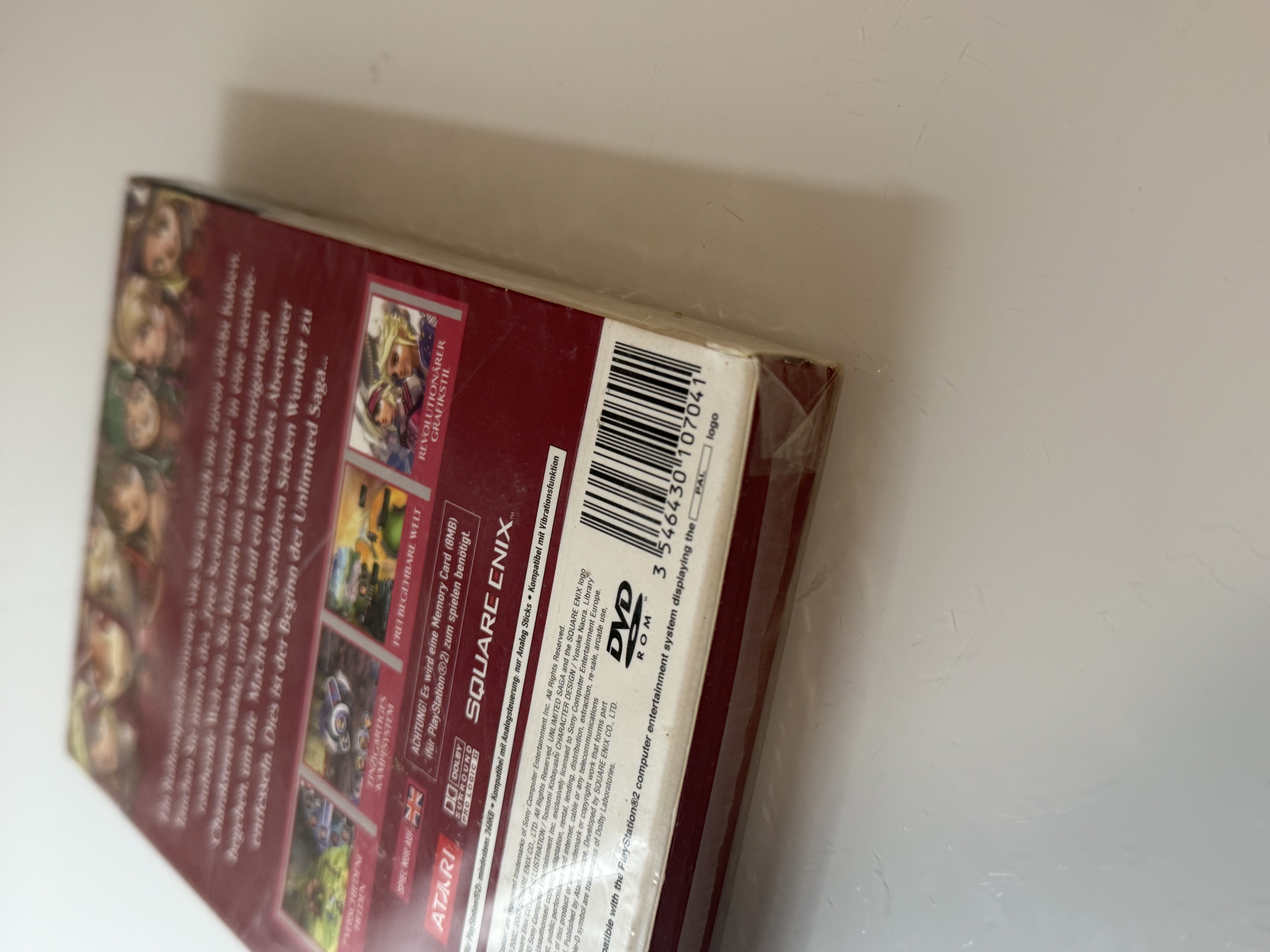 Unlimited Saga Sony Playstation 2 PS2  Sealed Versiegelt NEU NEW