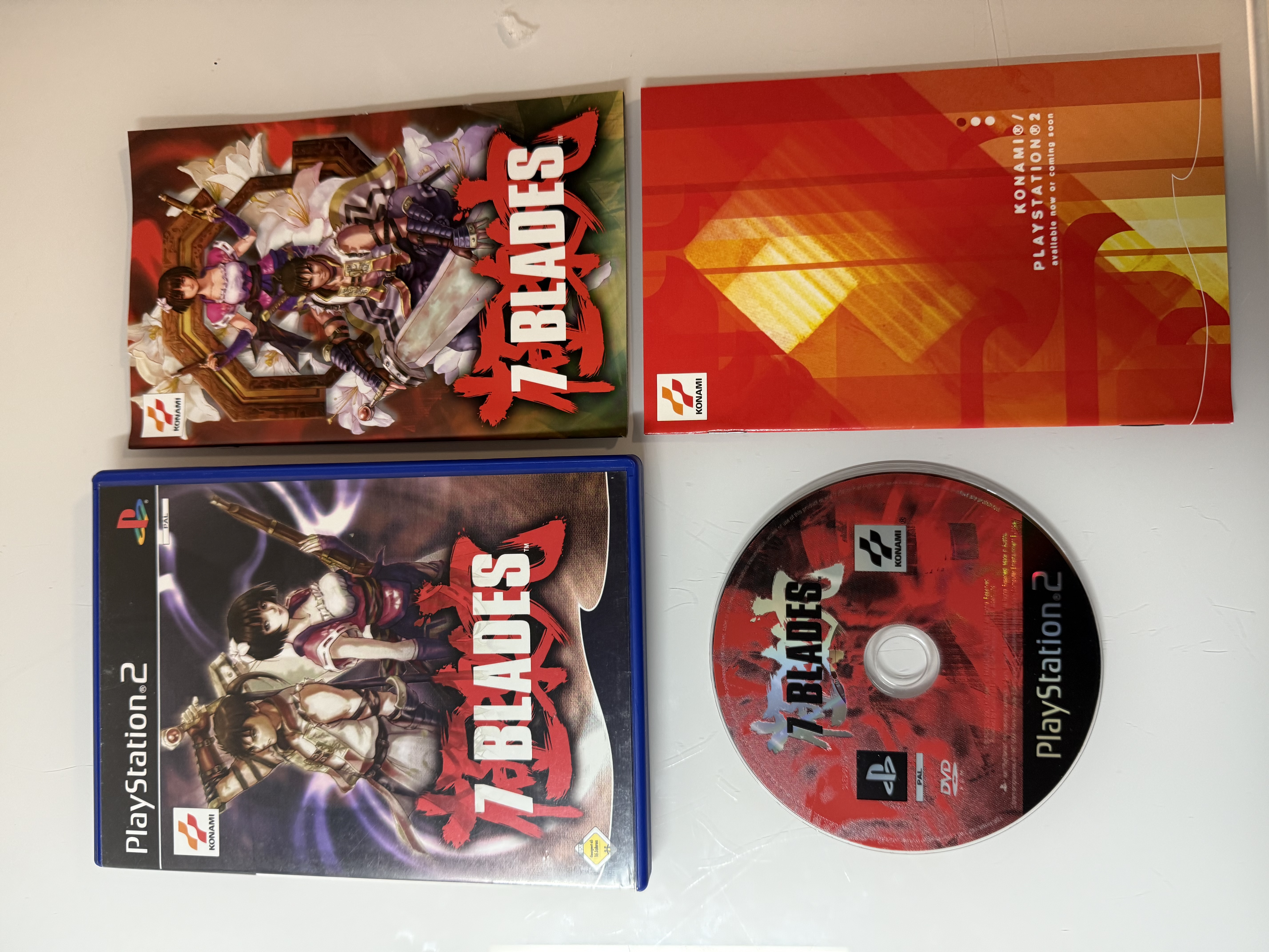 7 Blades | Playstation 2 (PS2) | inkl. Anleitung | Zustand: SEHR GUT