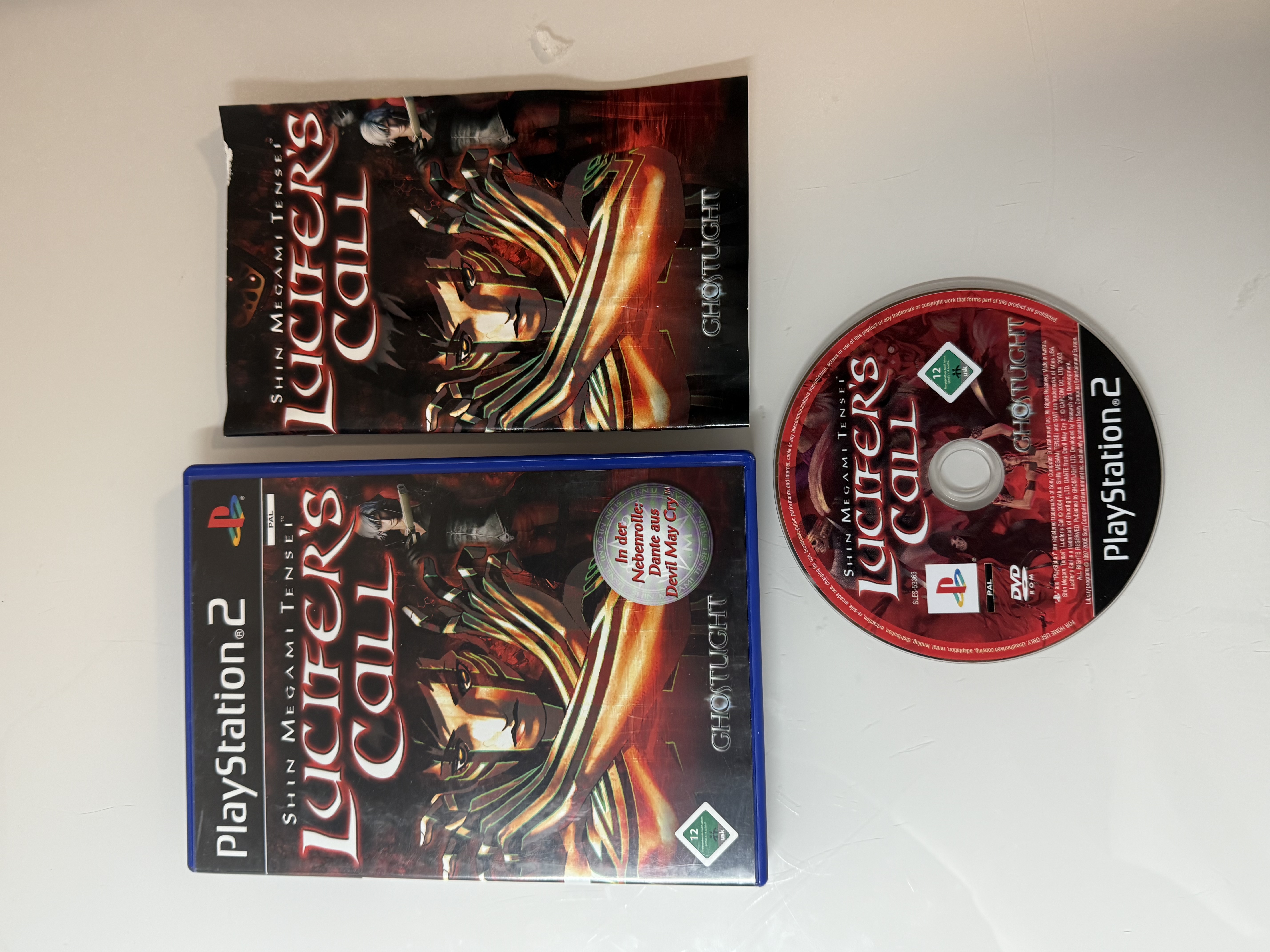 Shin Megami Tensei: Lucifer's Call (Sony PlayStation 2) Inkl Bedienungsanleitung