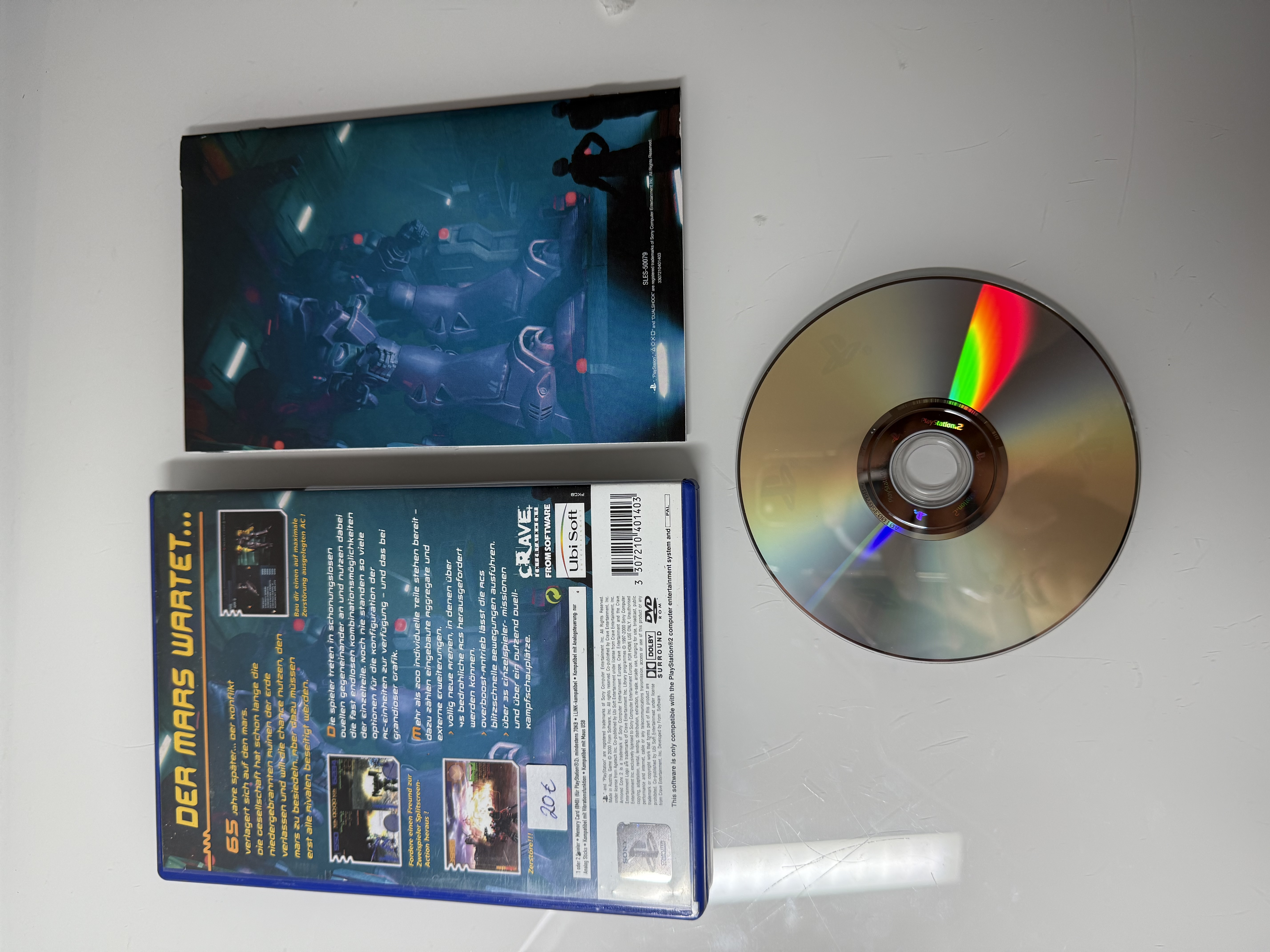 Armored Core 2 - Playstation / PS 2(3) - PAL / German - OVP - TOP