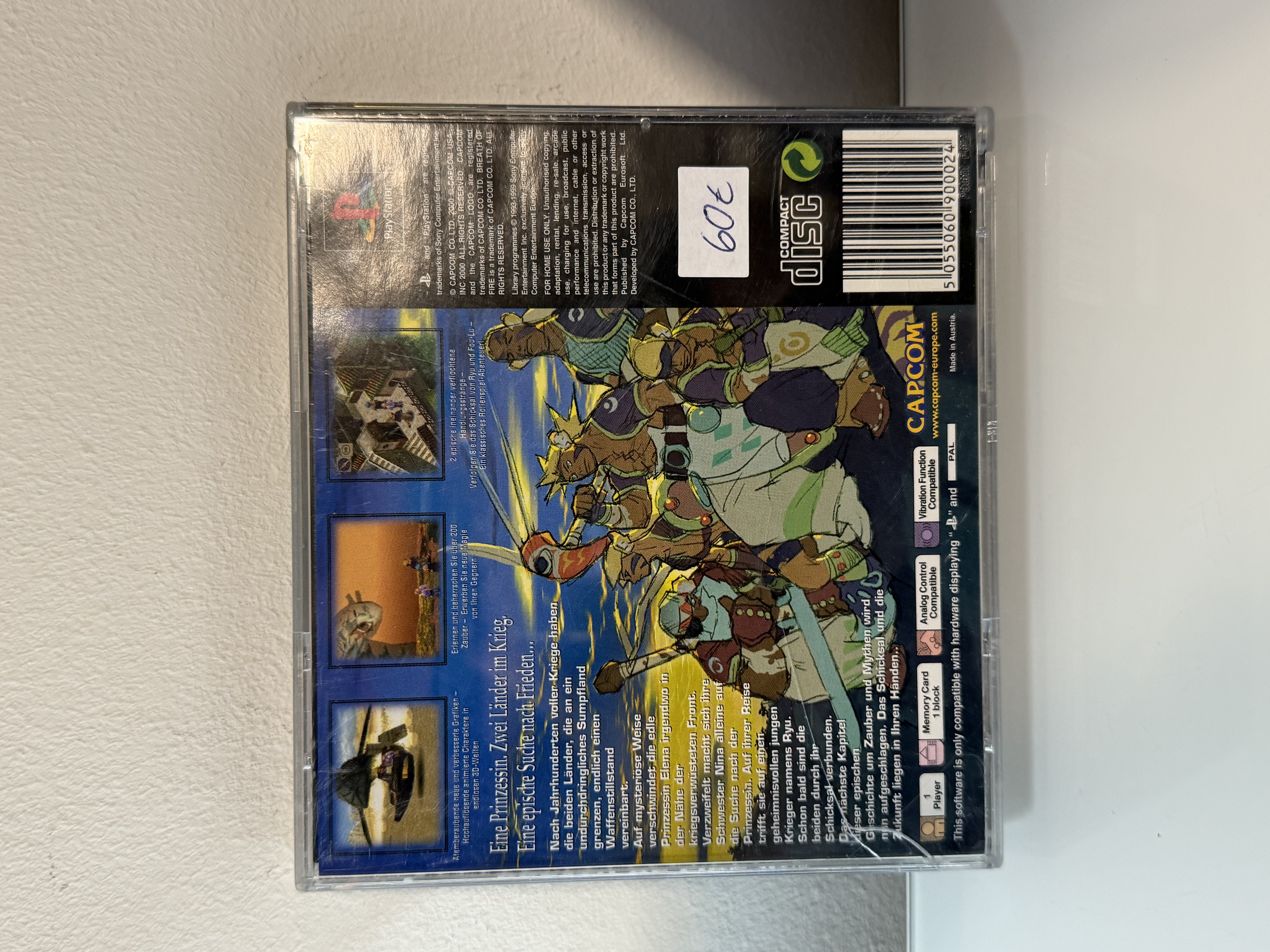 Breathe of Fire IV * Playstation 1 * RPG RAR PS1 Rollenspiel OVP Anleitung