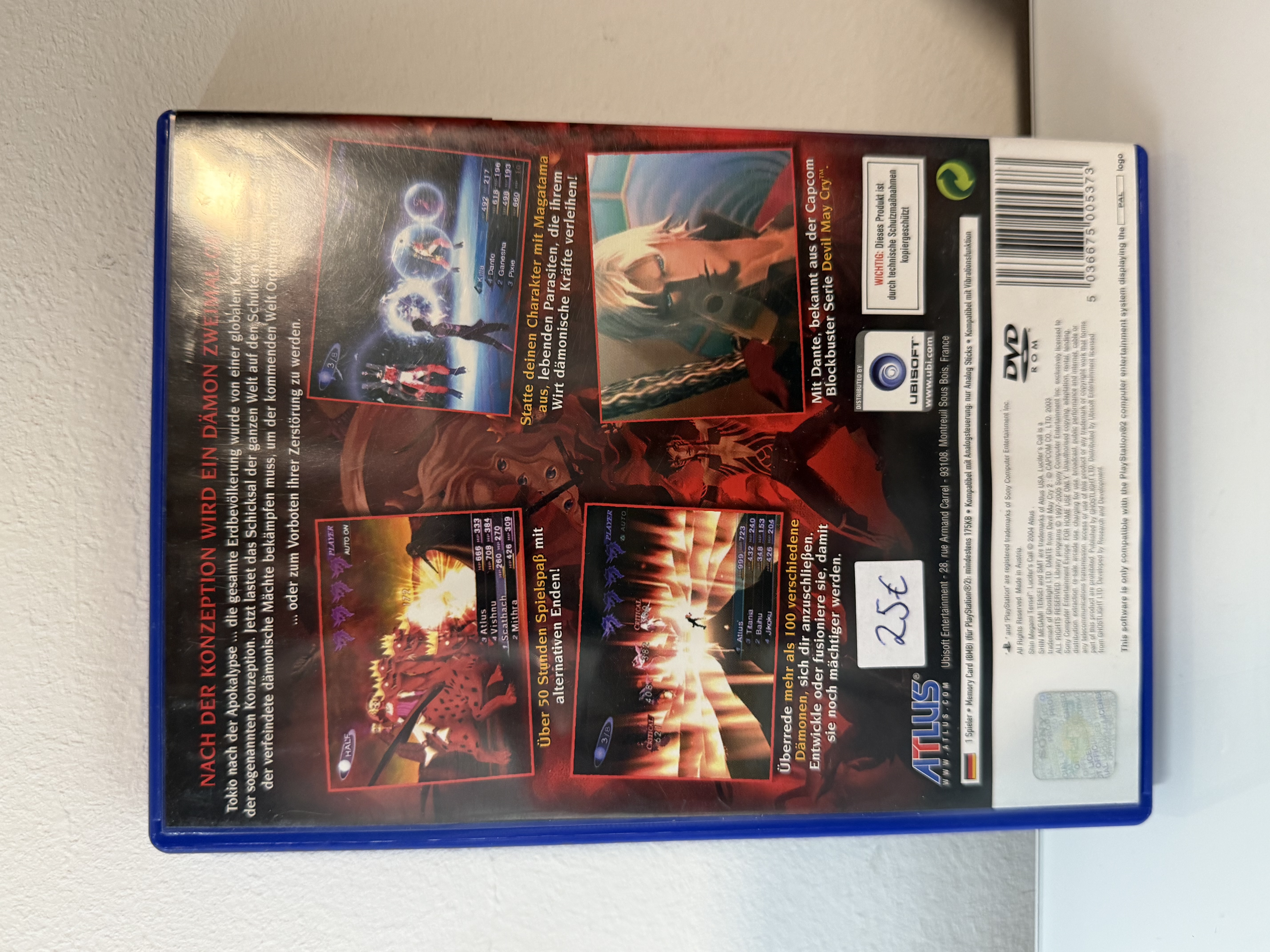 Shin Megami Tensei: Lucifer's Call (Sony PlayStation 2) Inkl Bedienungsanleitung