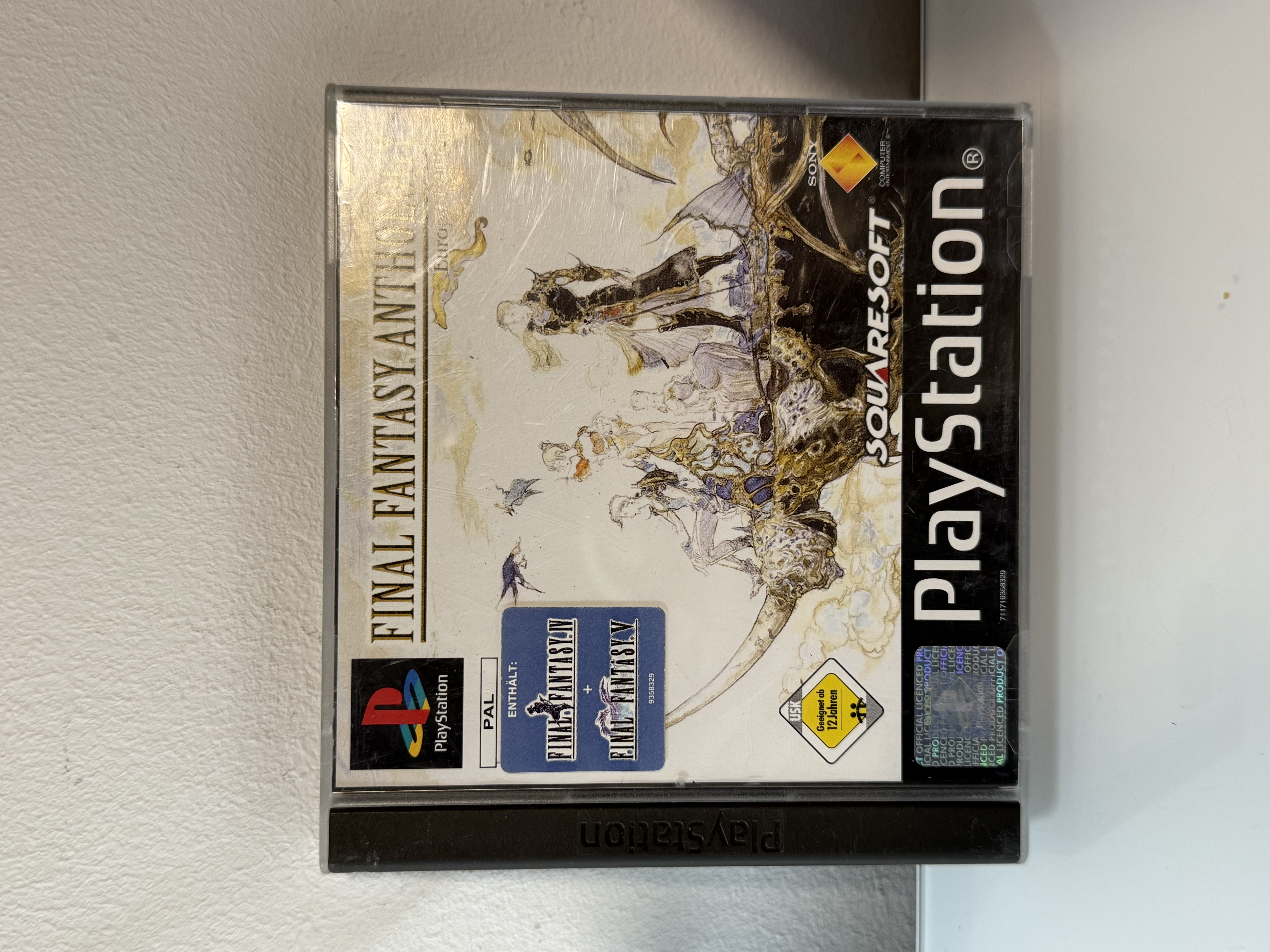 Final Fantasy Anthology PS1 - Sony Playstation Spiel - 2 Disc - Komplett - TOP