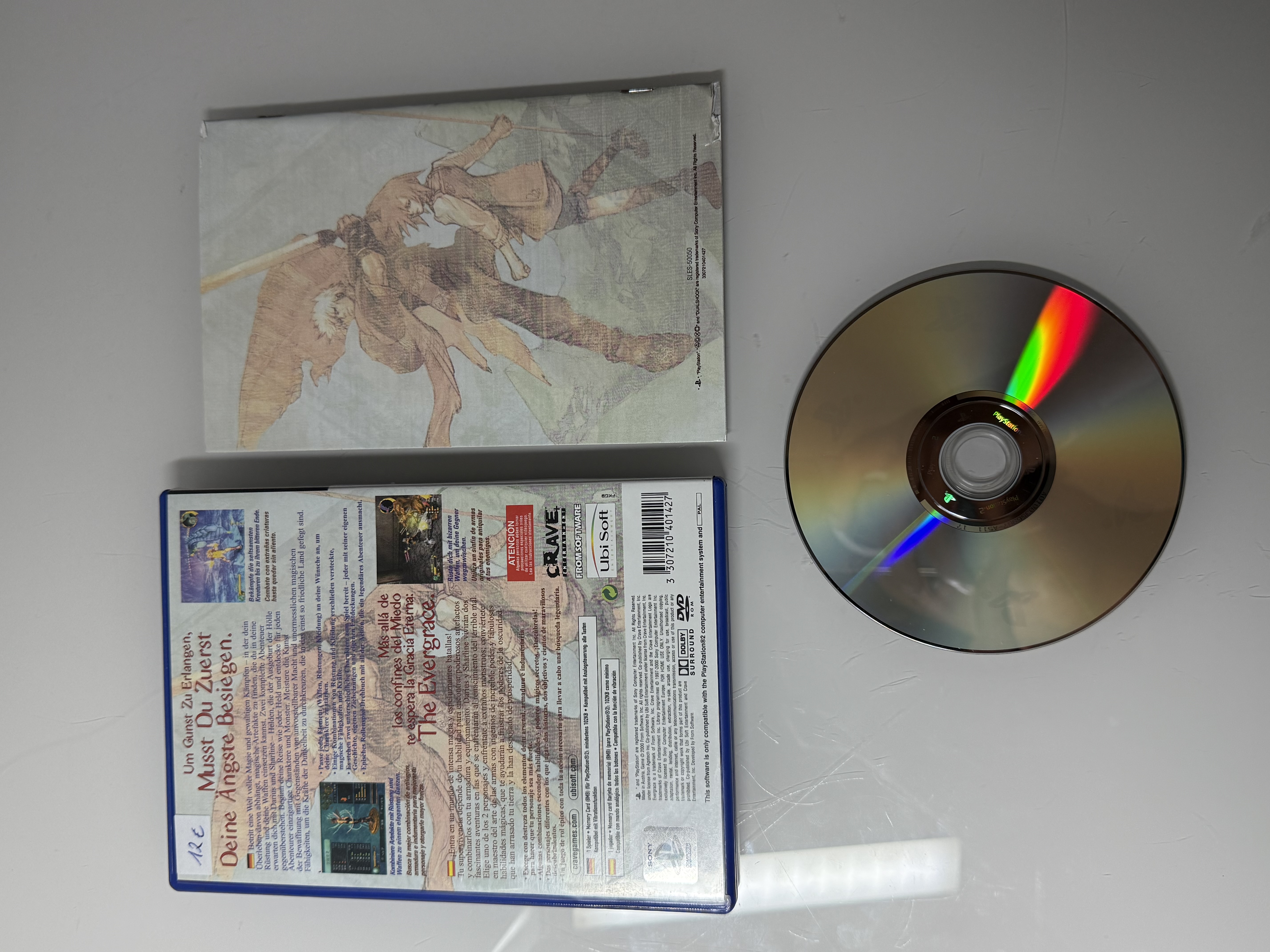 PS2 / Sony Playstation 2 - EverGrace DE mit OVP sehr guter Zustand