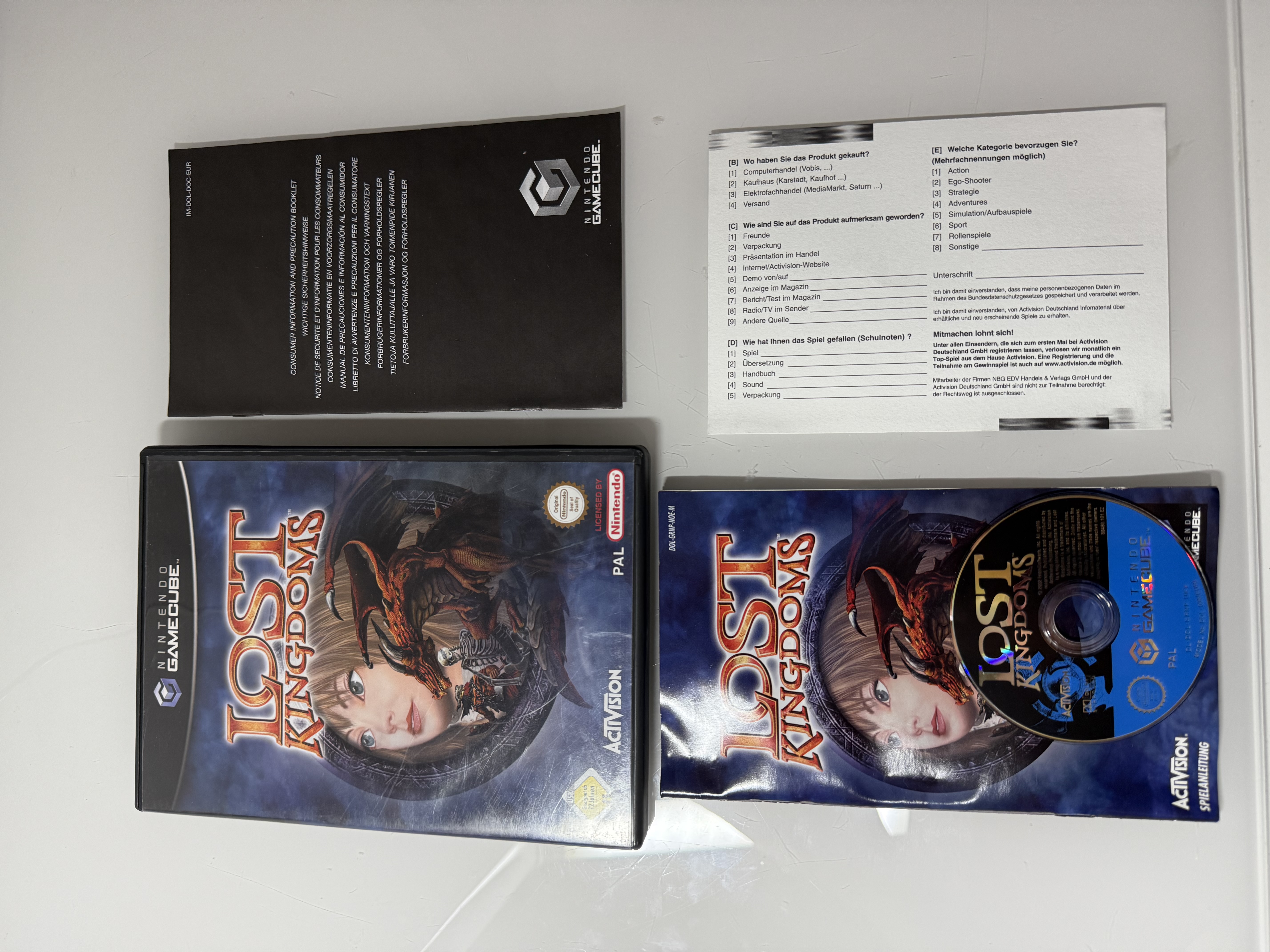 Lost Kingdoms (Nintendo GameCube) - OVP + Anleitung