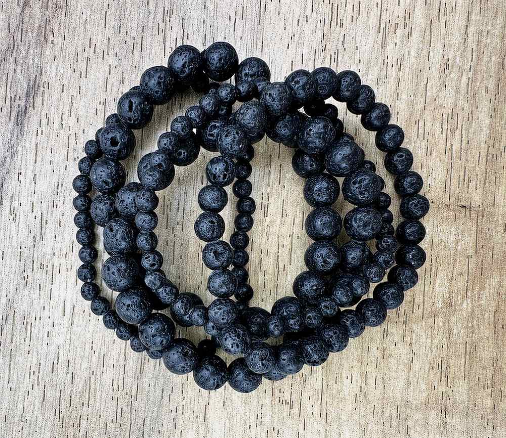 PULSERA PIEDRA VOLCÁNICA