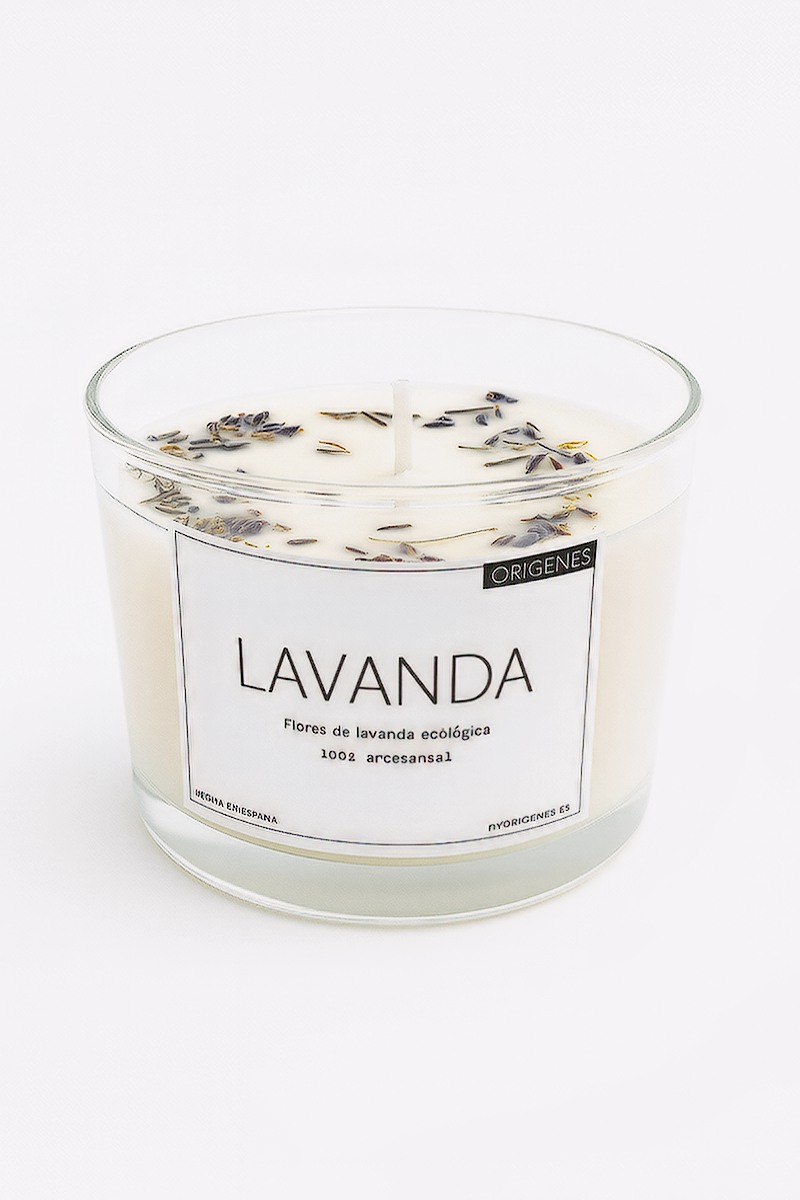 VELA DE LAVANDA