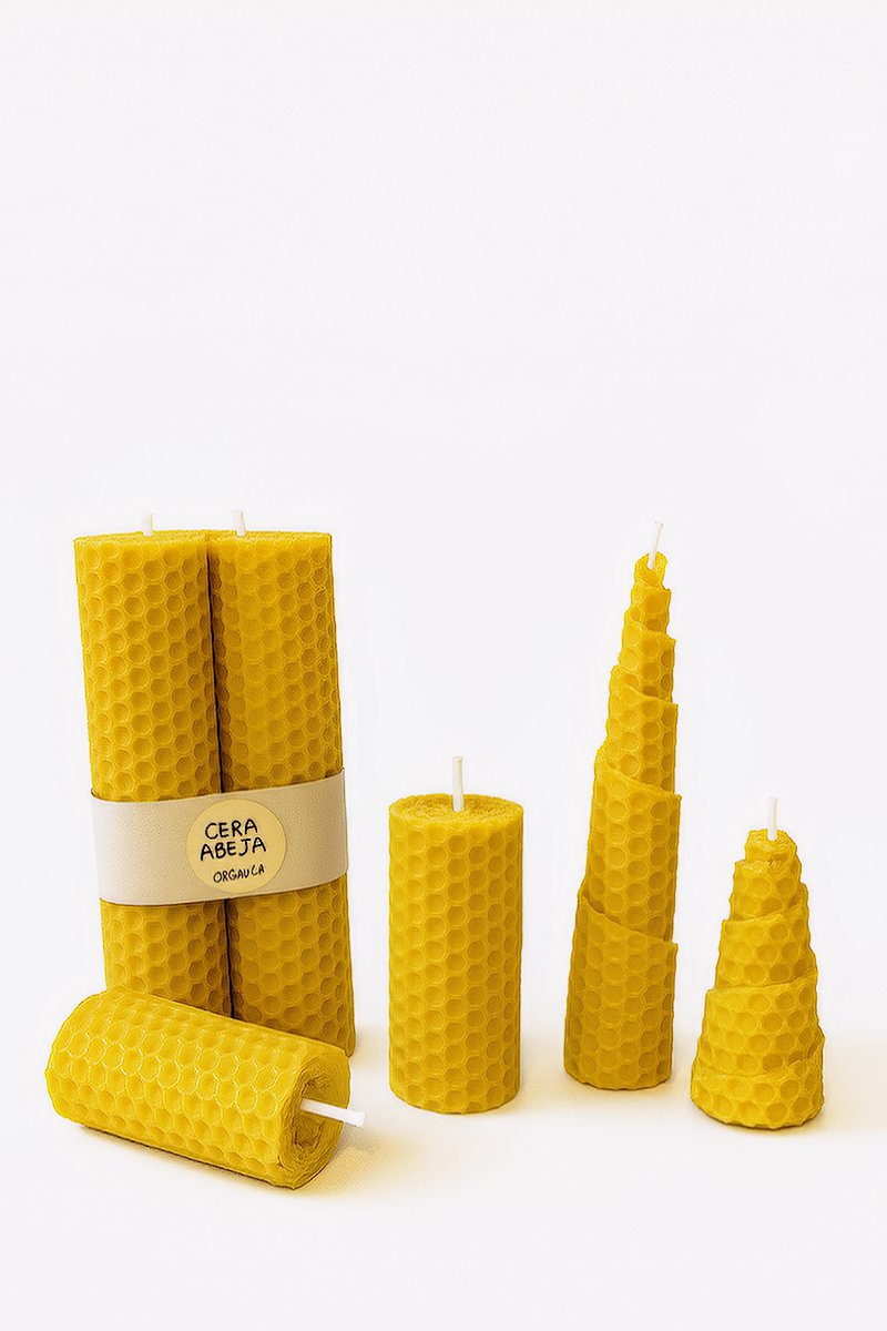 VELAS CERA ABEJA 