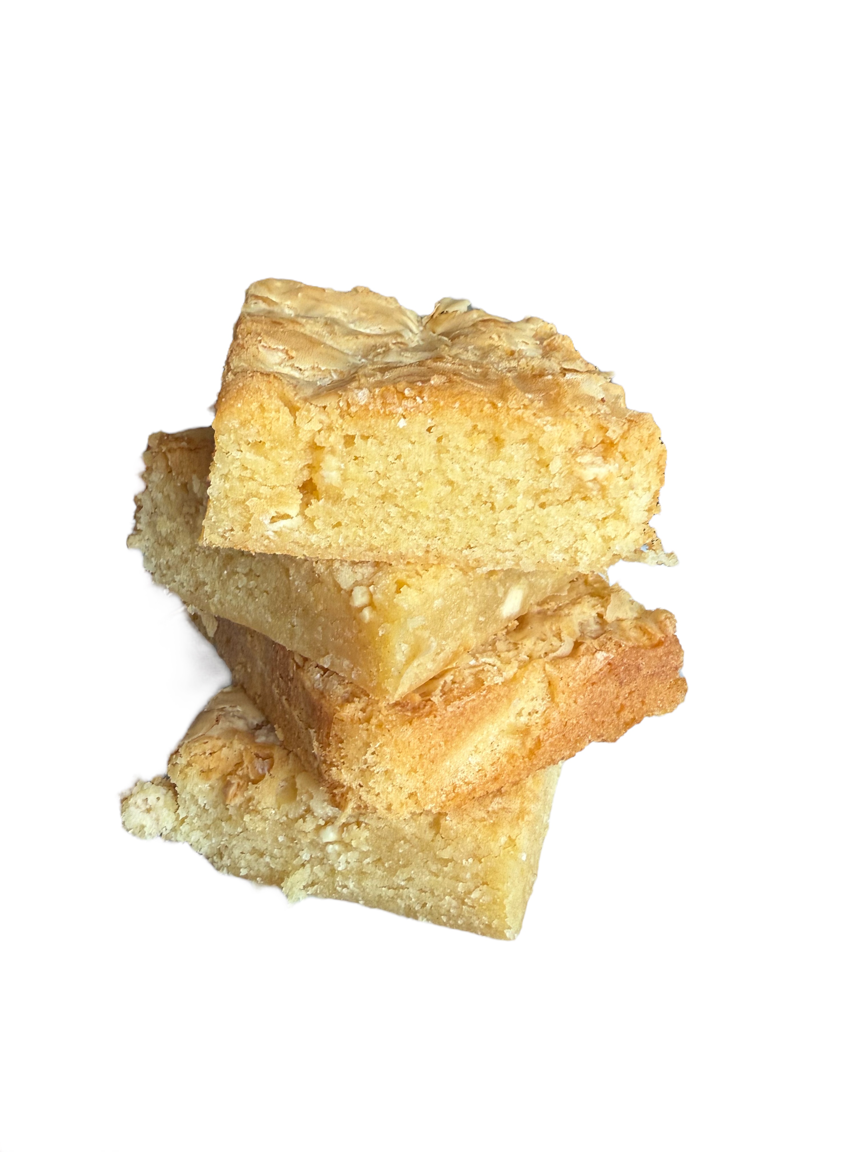 Homemade Raspberry Ripple Blondies