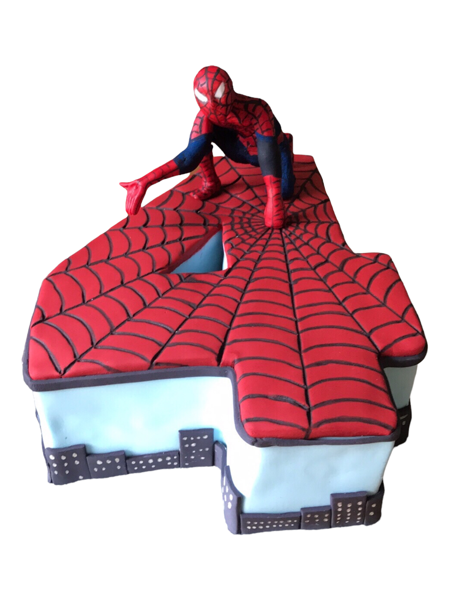 Spider-Man Themed Cake