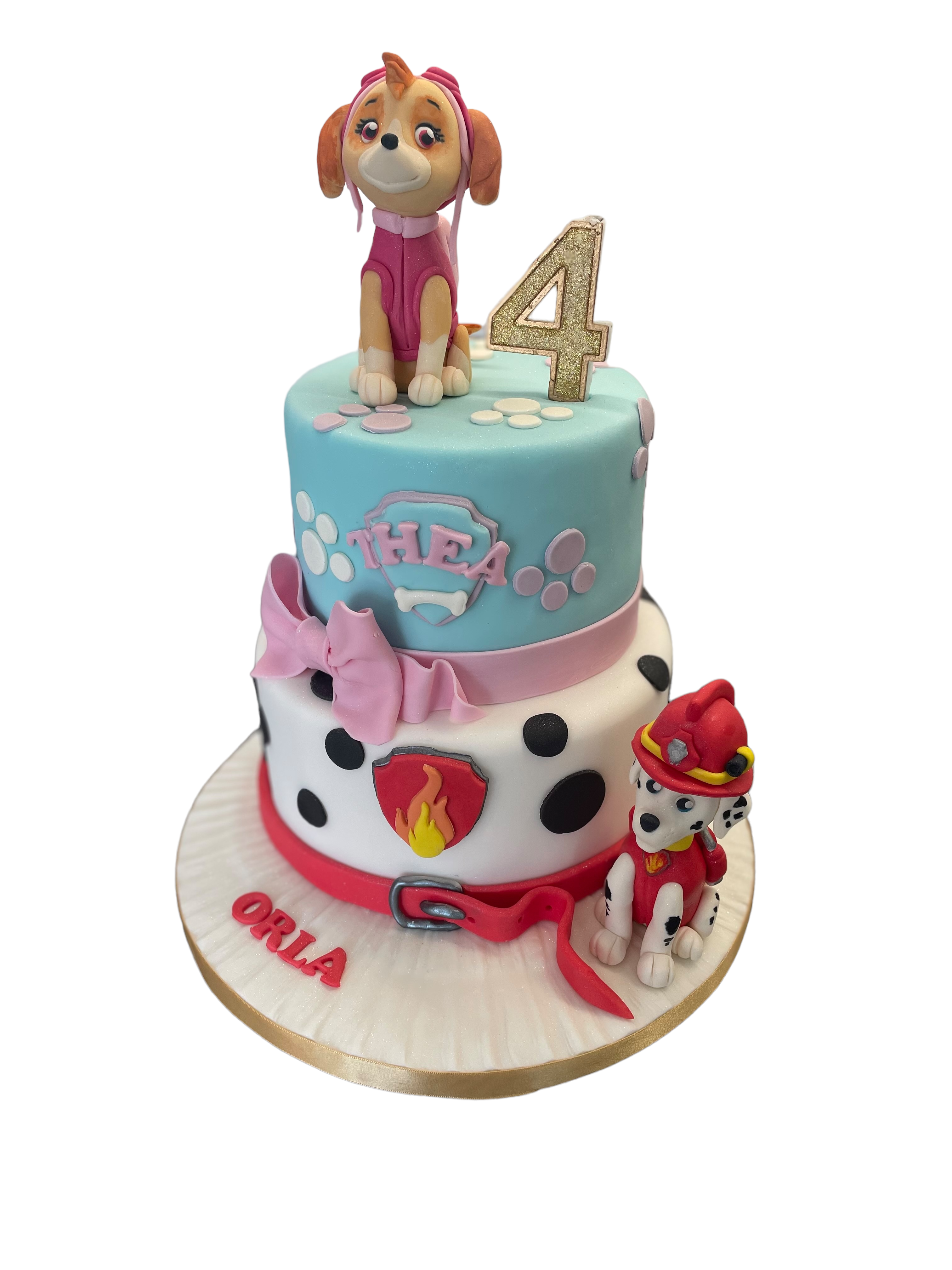 Paw Patrol Themed Birthday Cake
