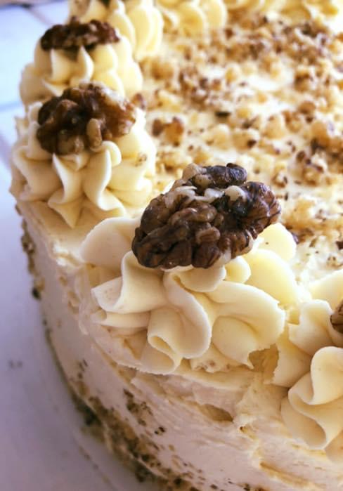 Coffee & Walnut Cake