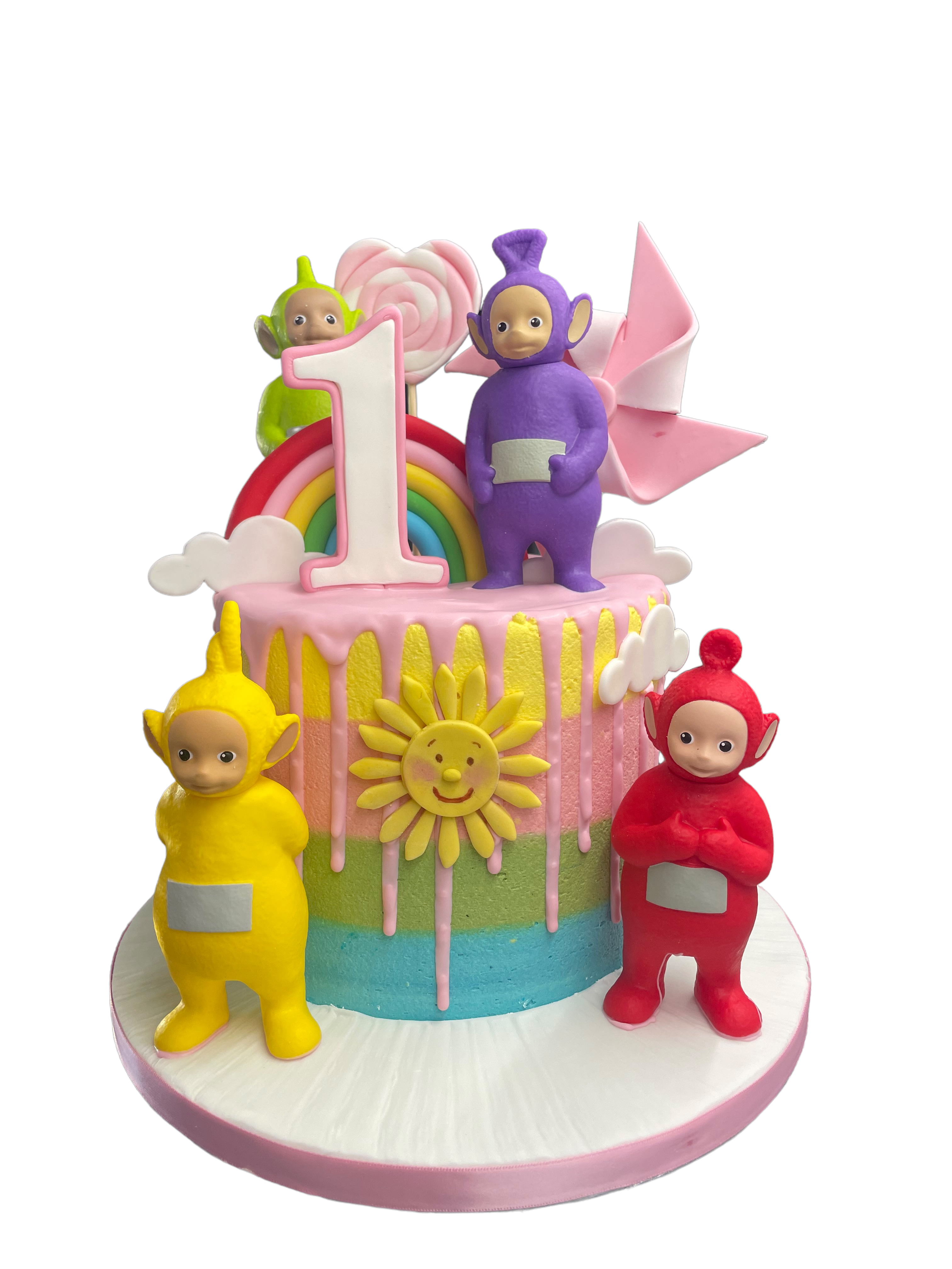 Teletubbies First Birthday Cake