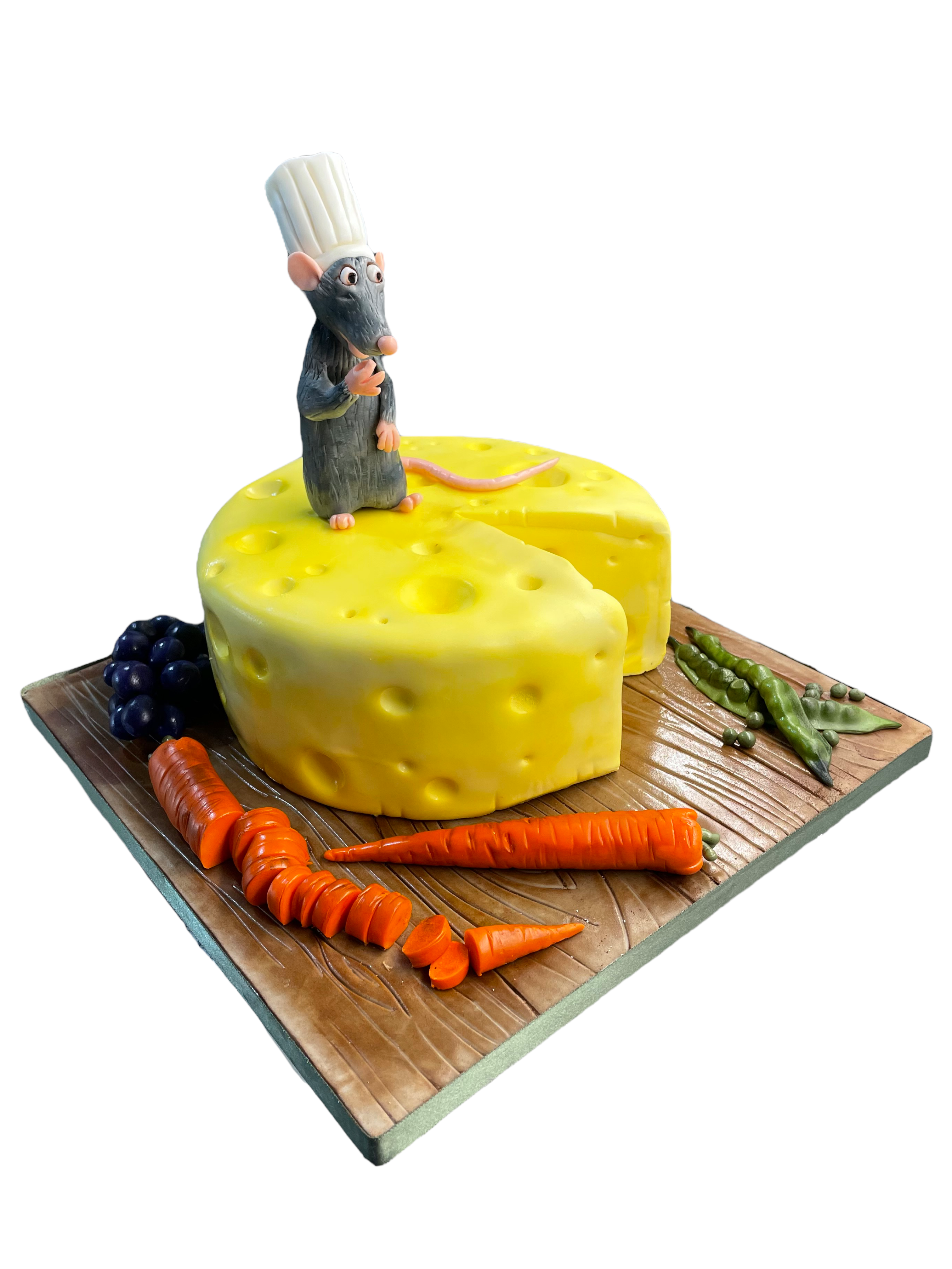 Rat-themed Cheese Cake