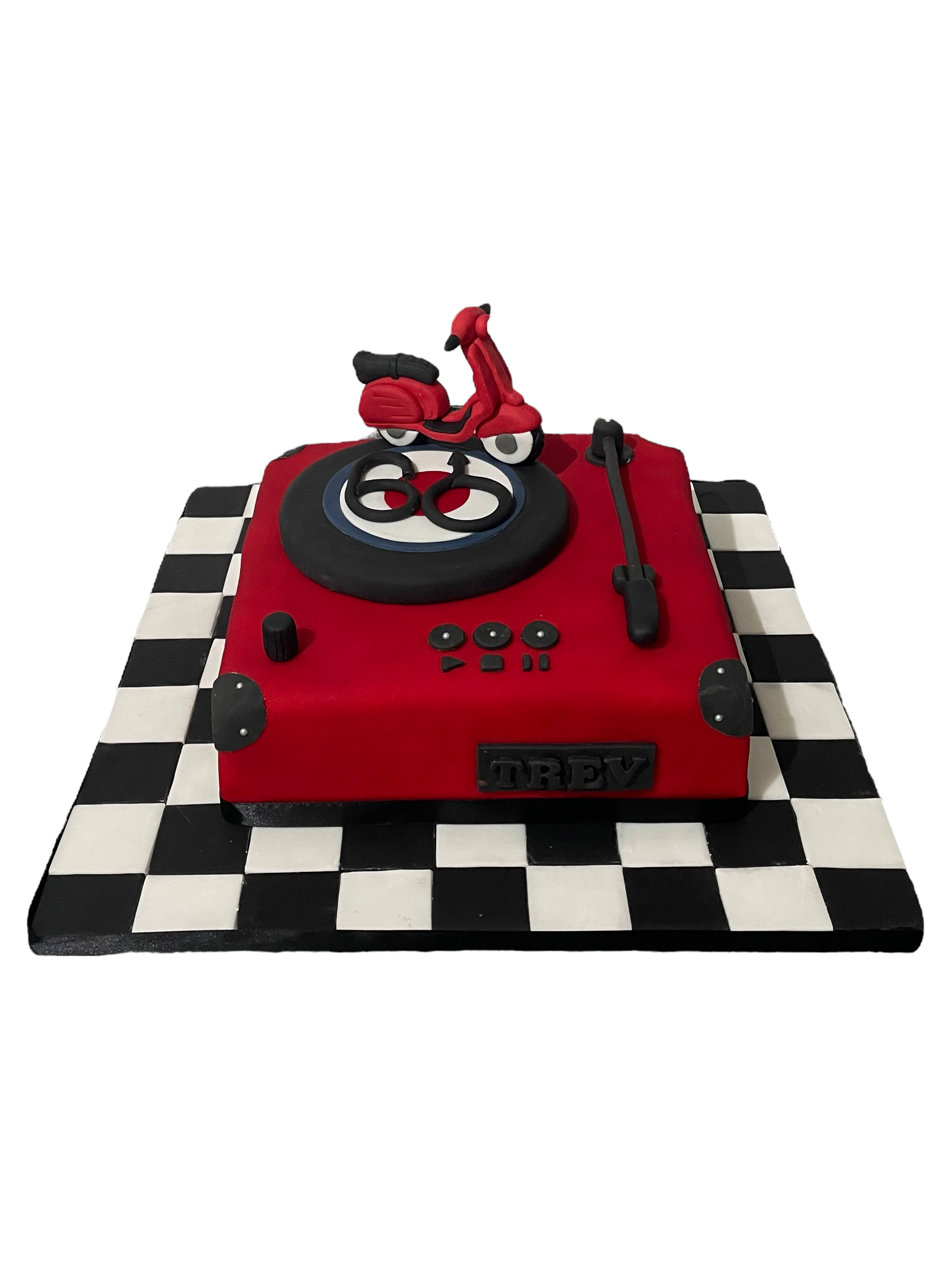 DJ Turntable Cake