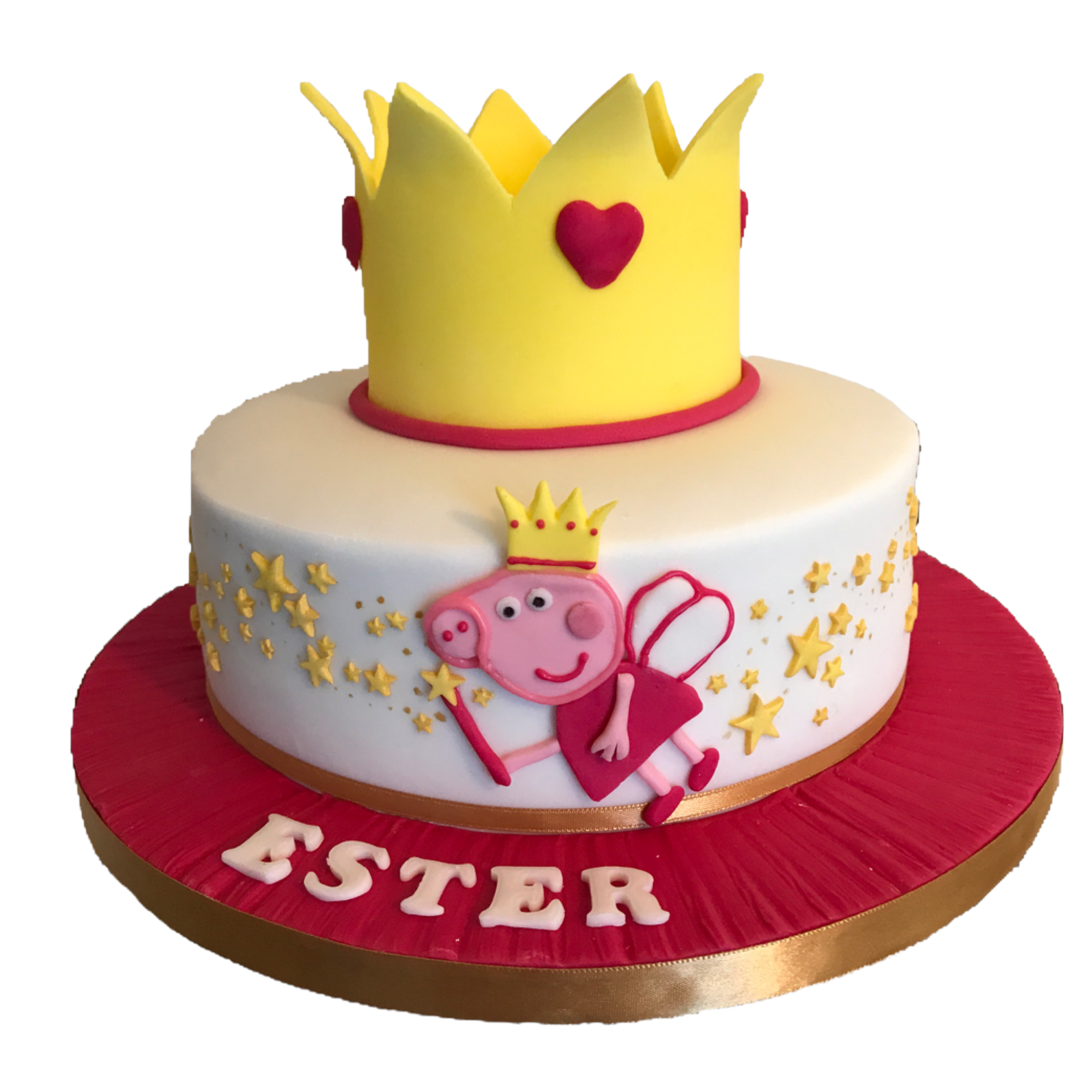 Custom Peppa Pig Cake