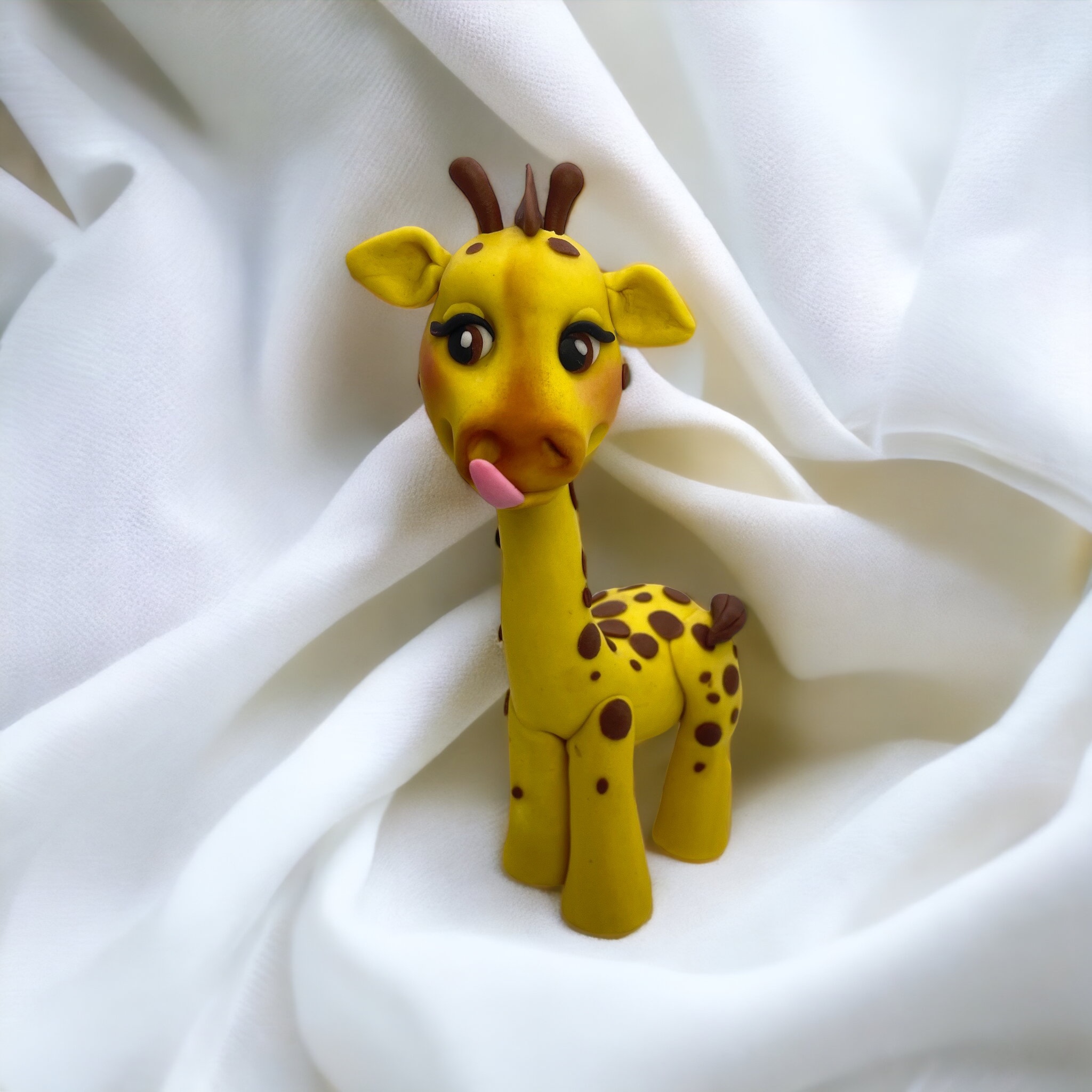 Handmade Giraffe Figurine