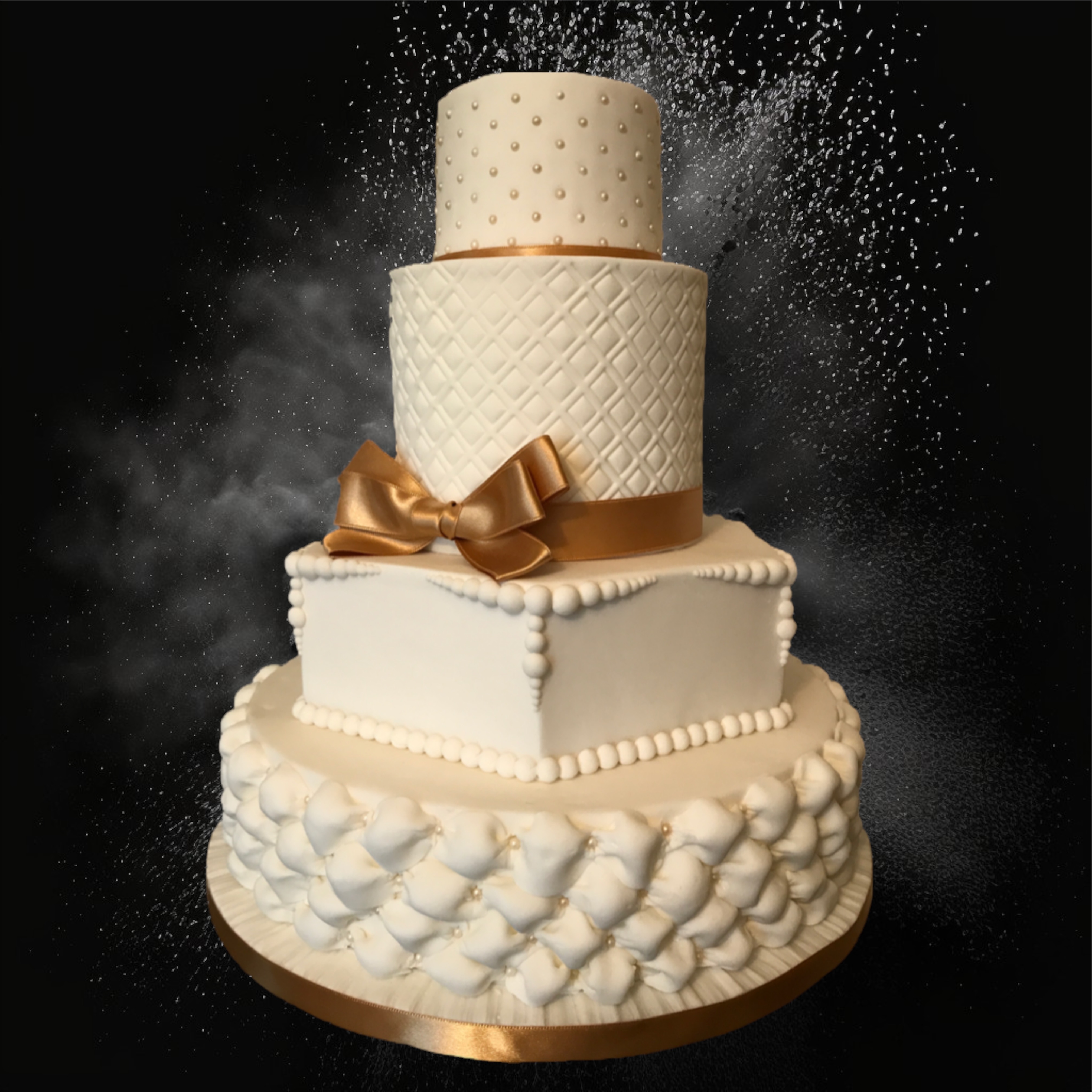 Elegant Tiered Wedding Cake