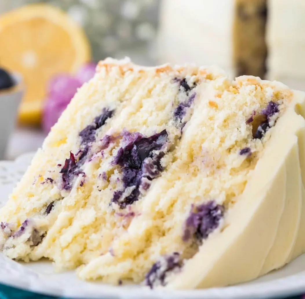 Blueberry Layer Cake