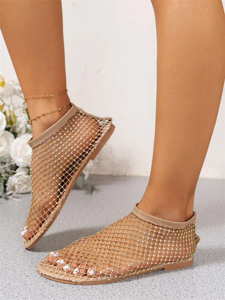 La Bas Résille Strass