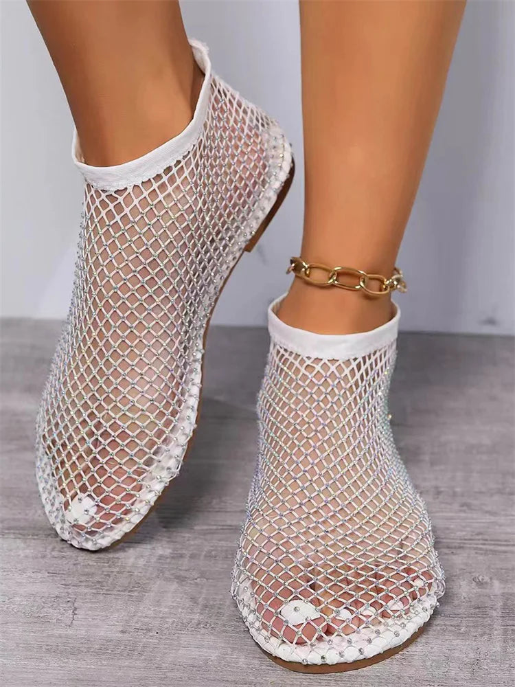 La Bas Résille Strass