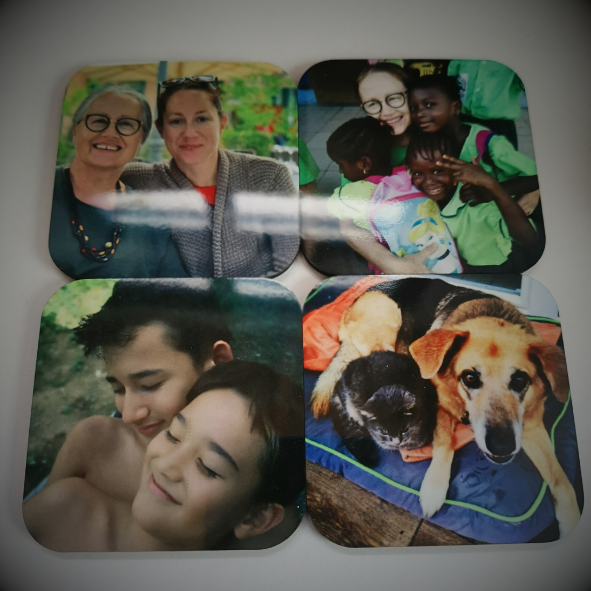 Personalised magnets 5 x 5 cm (6 pcs)