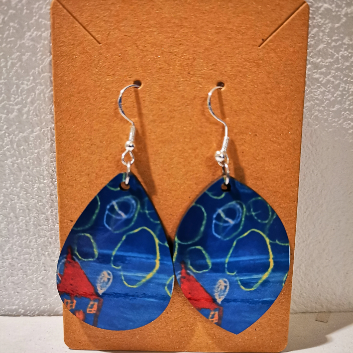 Custom made earrings (1 pair)