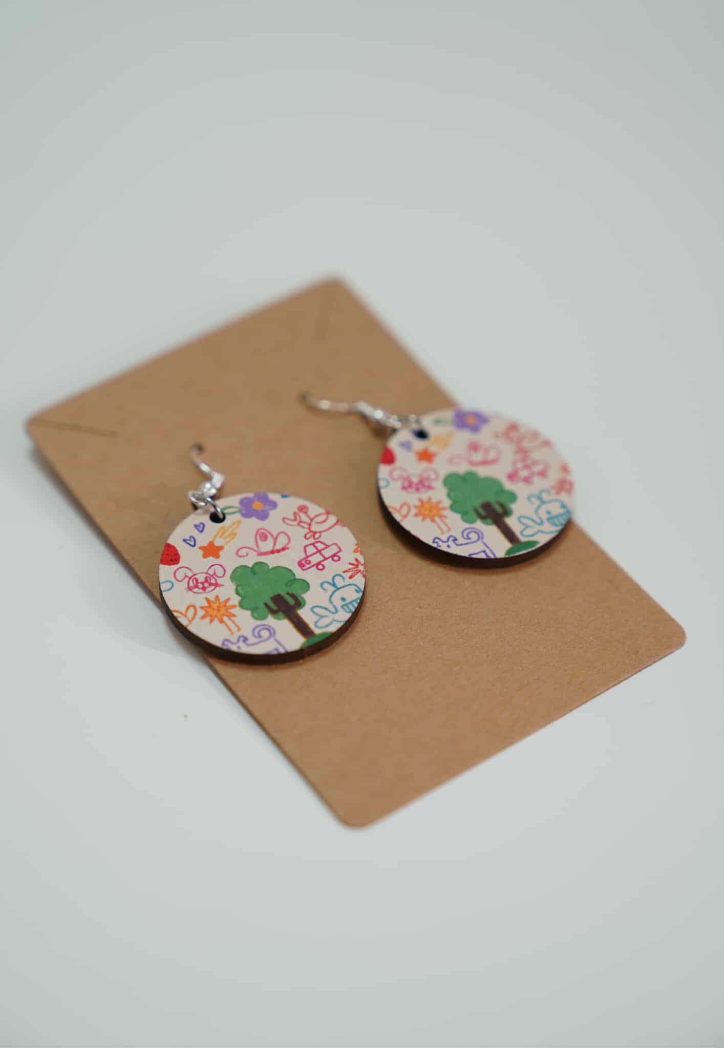 Custom made earrings (1 pair)