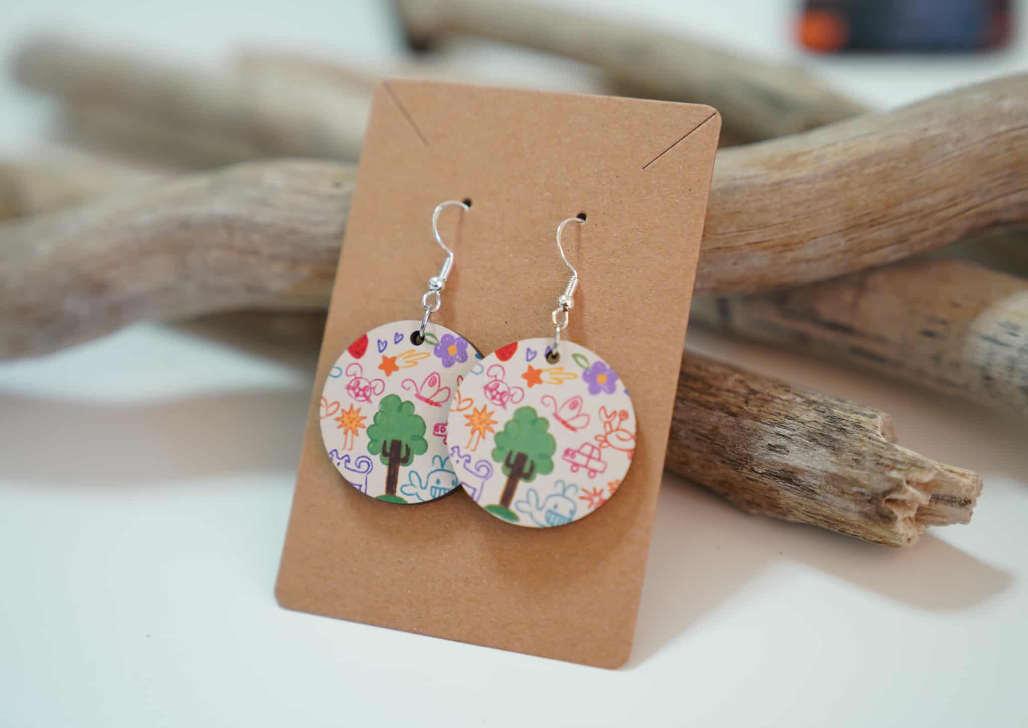 Custom made earrings (1 pair)