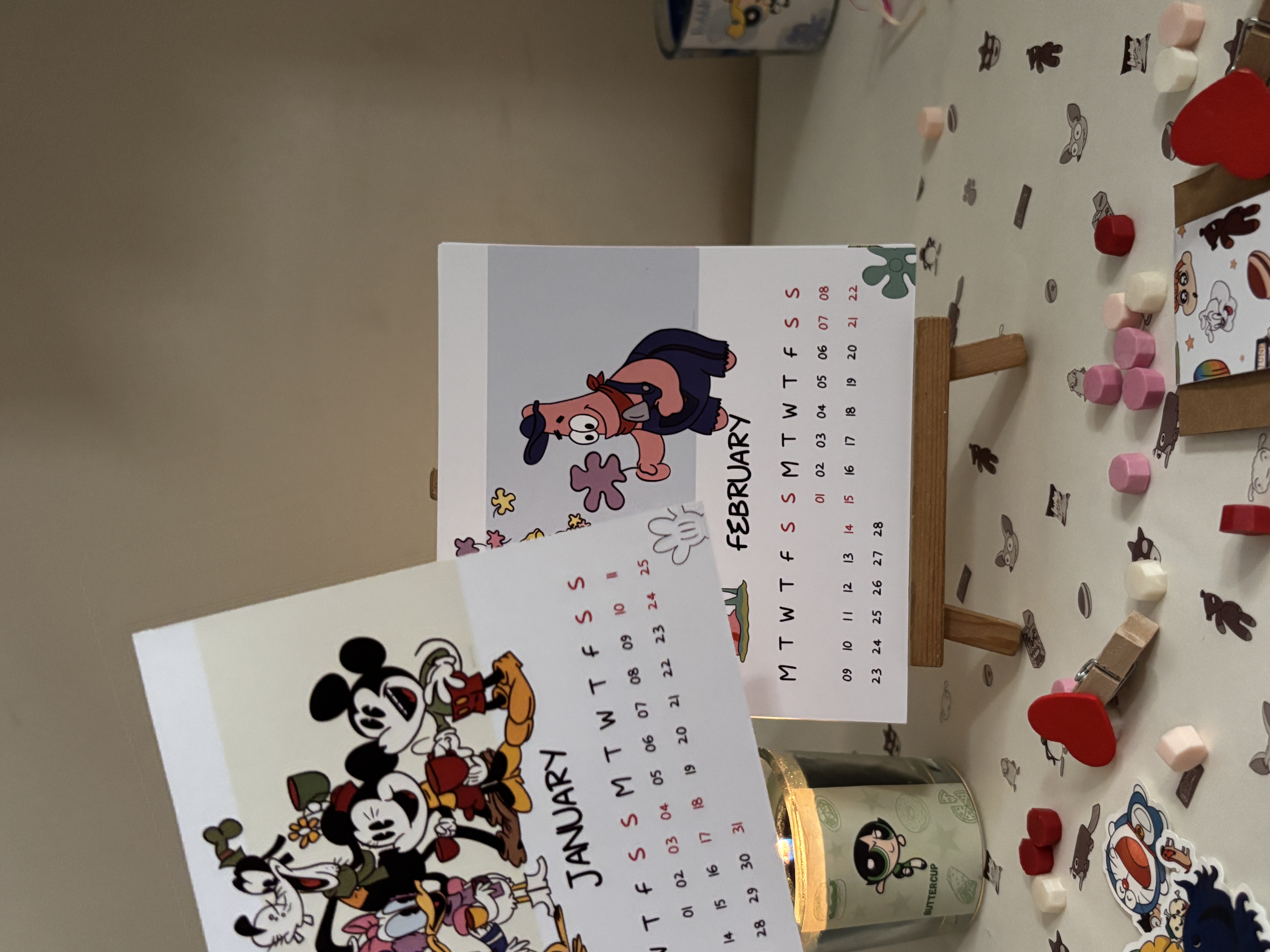 2026 Childhood Nostalgia Square Calendar