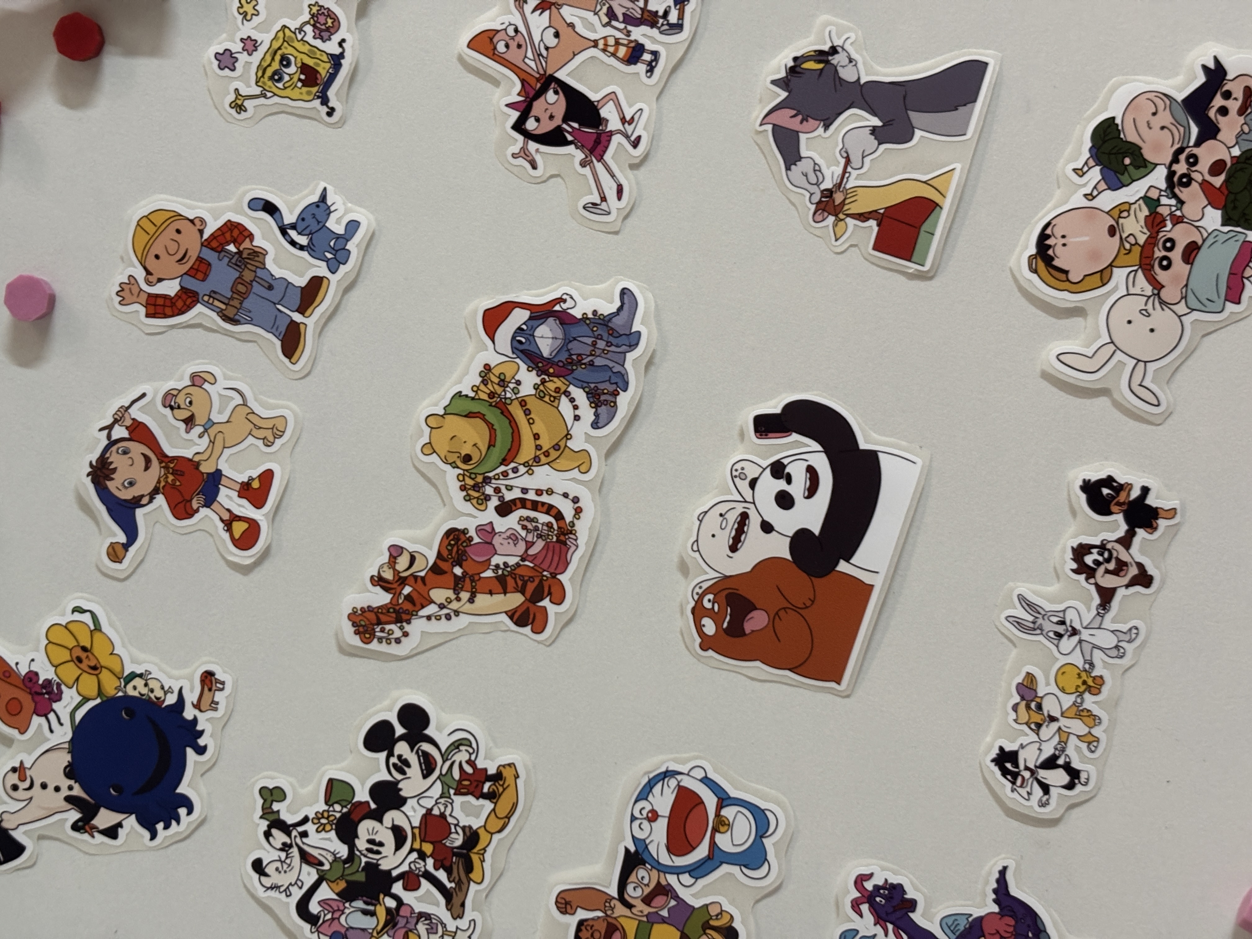 Cartoon Nostalgia Sticker Collection