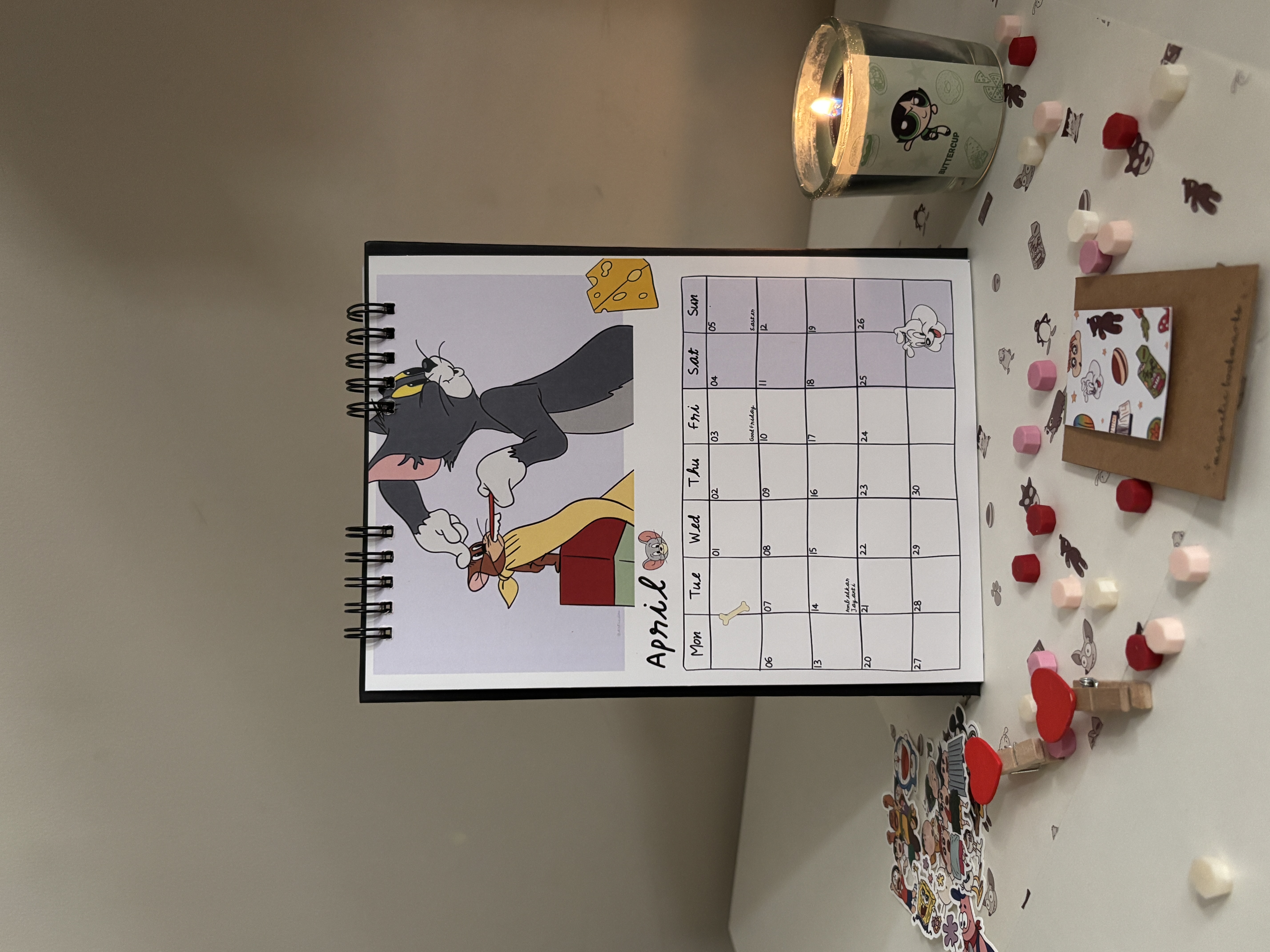 2026 Childhood Nostalgia Desk Calendar
