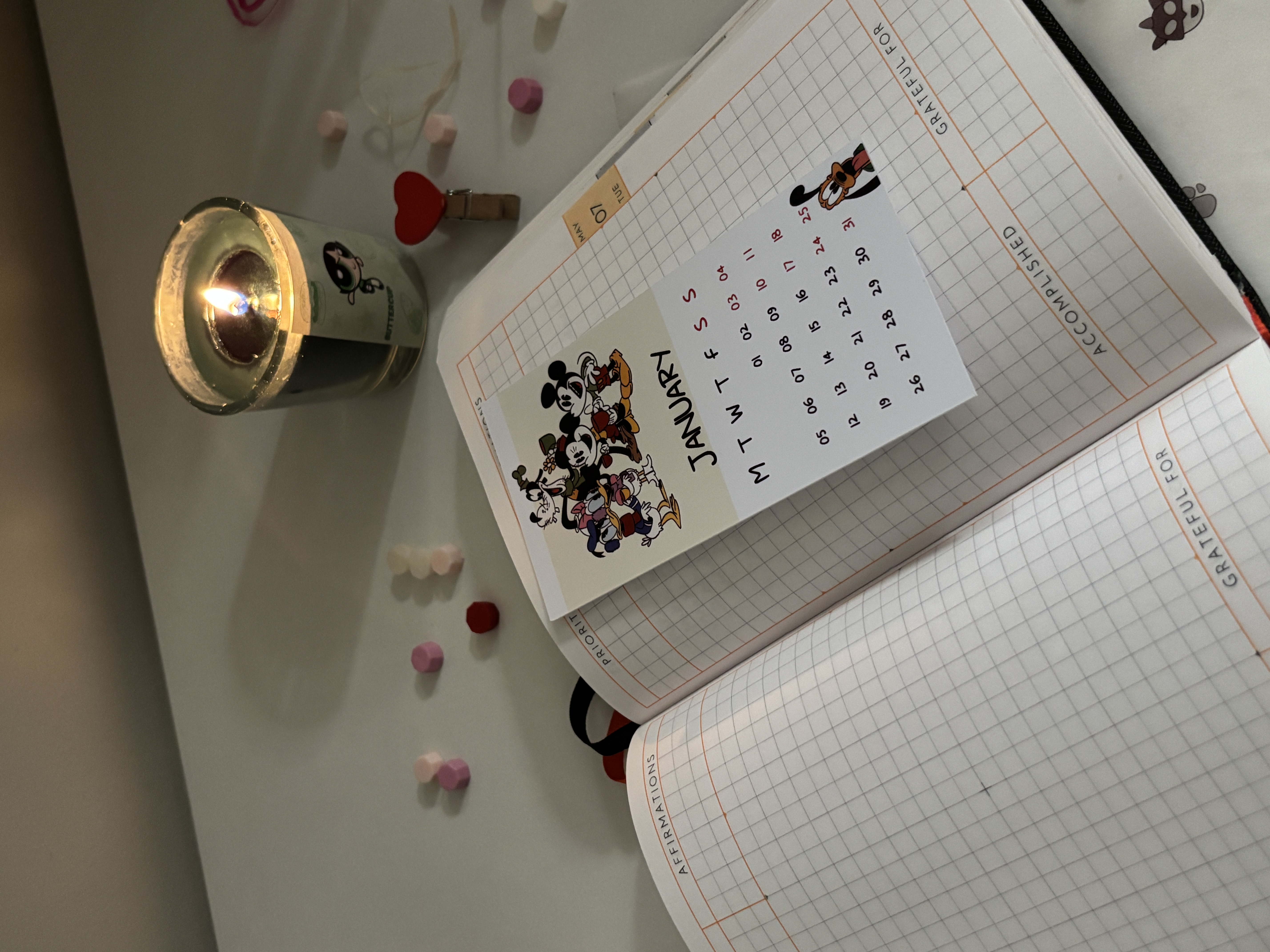 2026 Childhood Nostalgia Bookmark Calendar