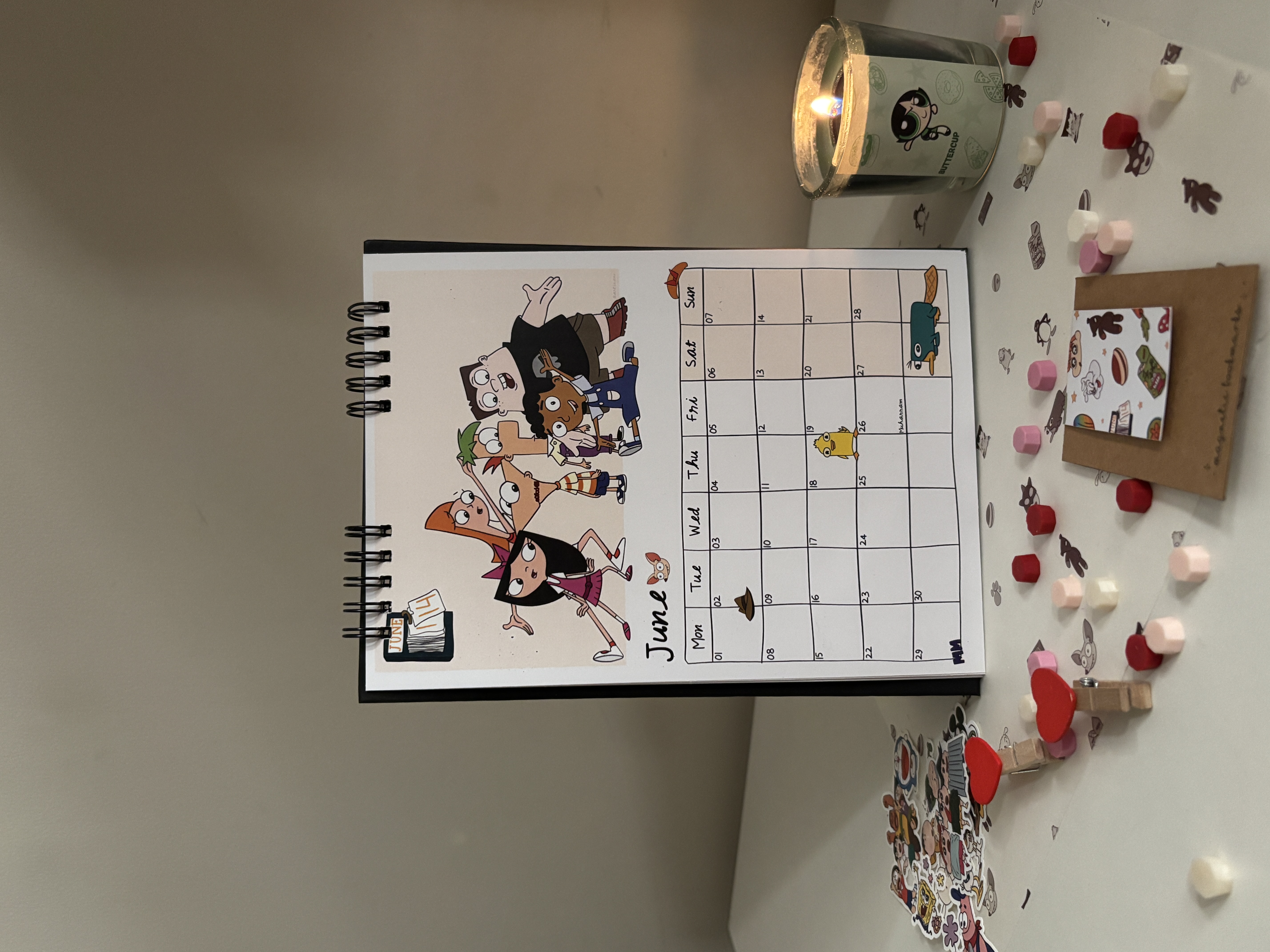 2026 Childhood Nostalgia Desk Calendar