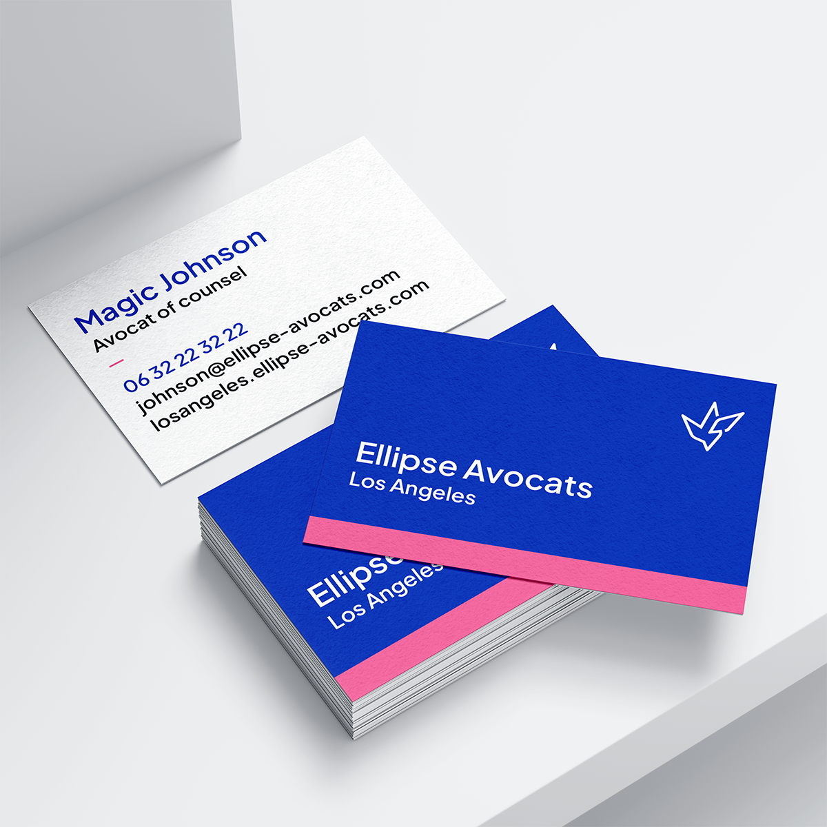 Cartes de visite Ellipse Avocats