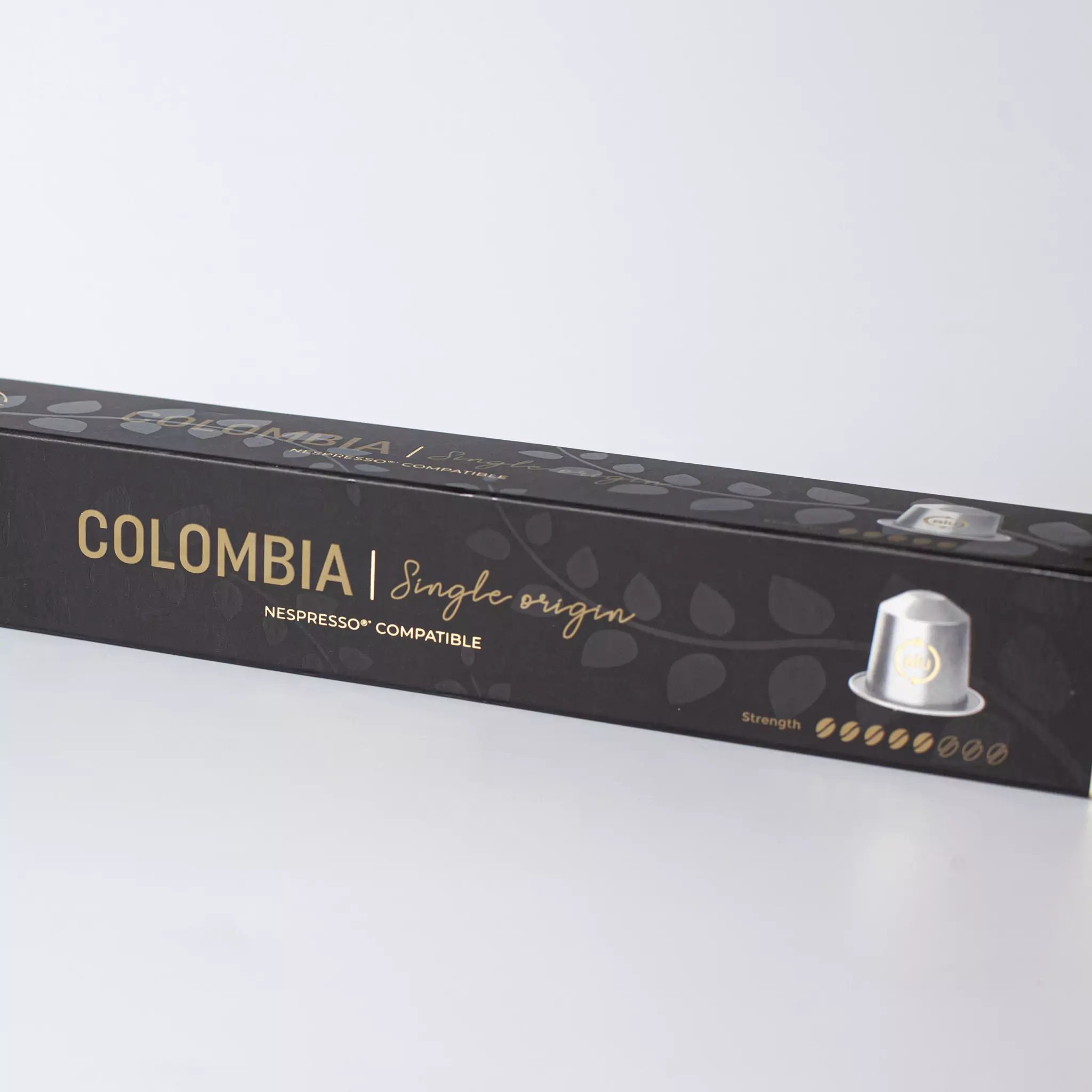 Lungo Variety Pack for Nespresso | 100 Test Winning Aluminum Capsules | 2 Smooth Italian Flavors ‘San Marino’ and ‘Colombia’ | 100% Nespresso Compatible Pods