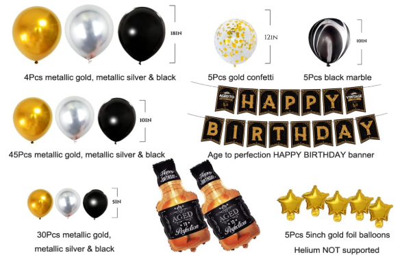 Birthday Party Decoration Set