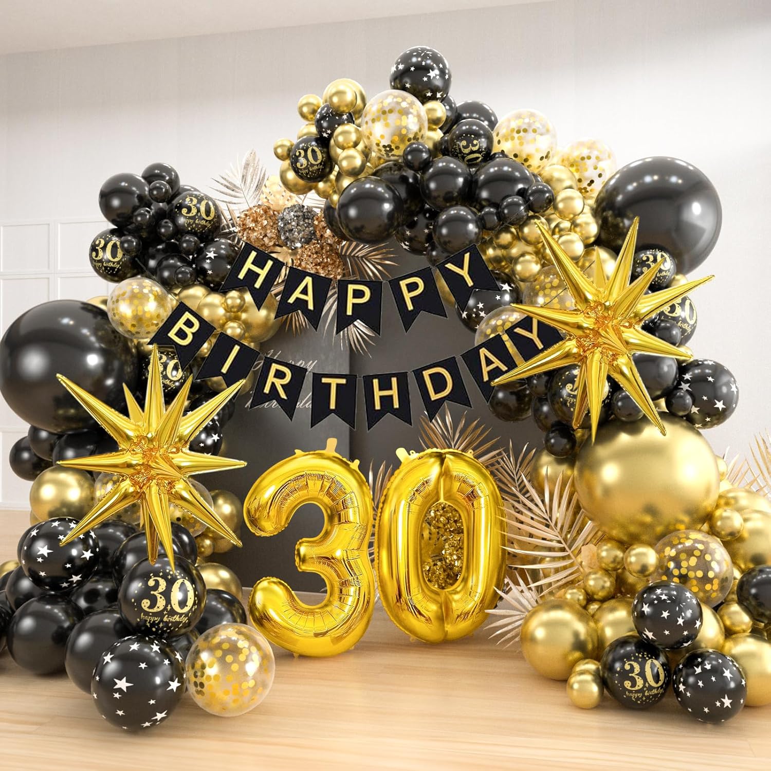 30th Birthday Balloon Decoration Set