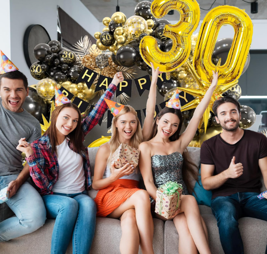 30th Birthday Balloon Decoration Set