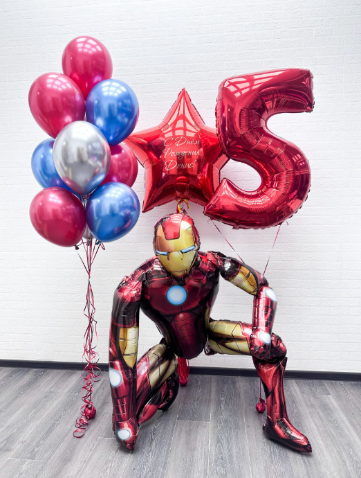 Iron Man Balloon Set