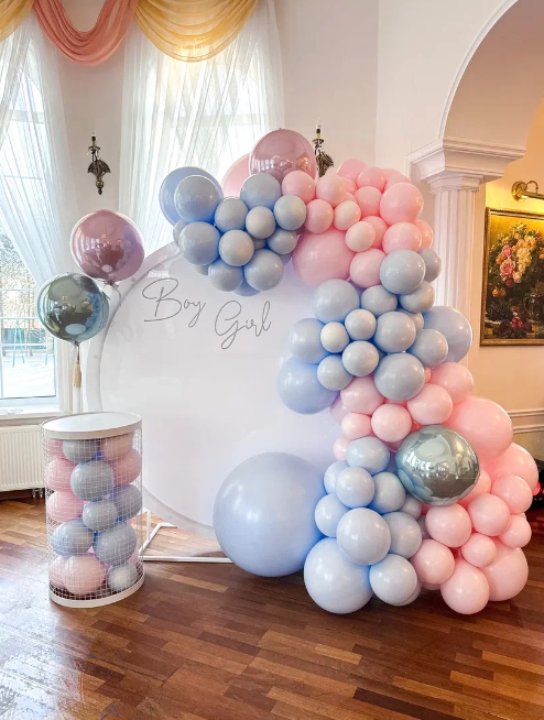 Gender Reveal Balloon Decor