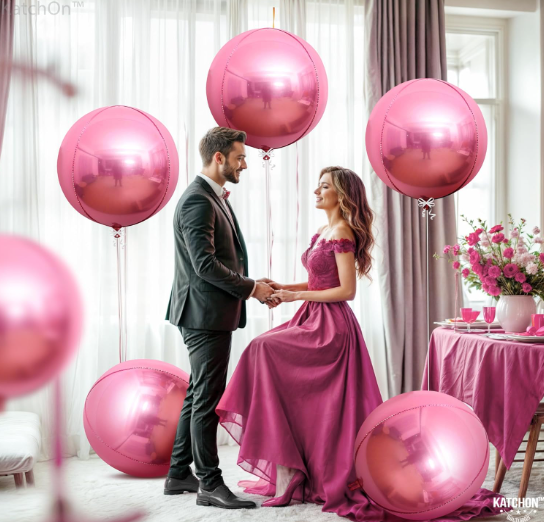 Pink Party Balloons