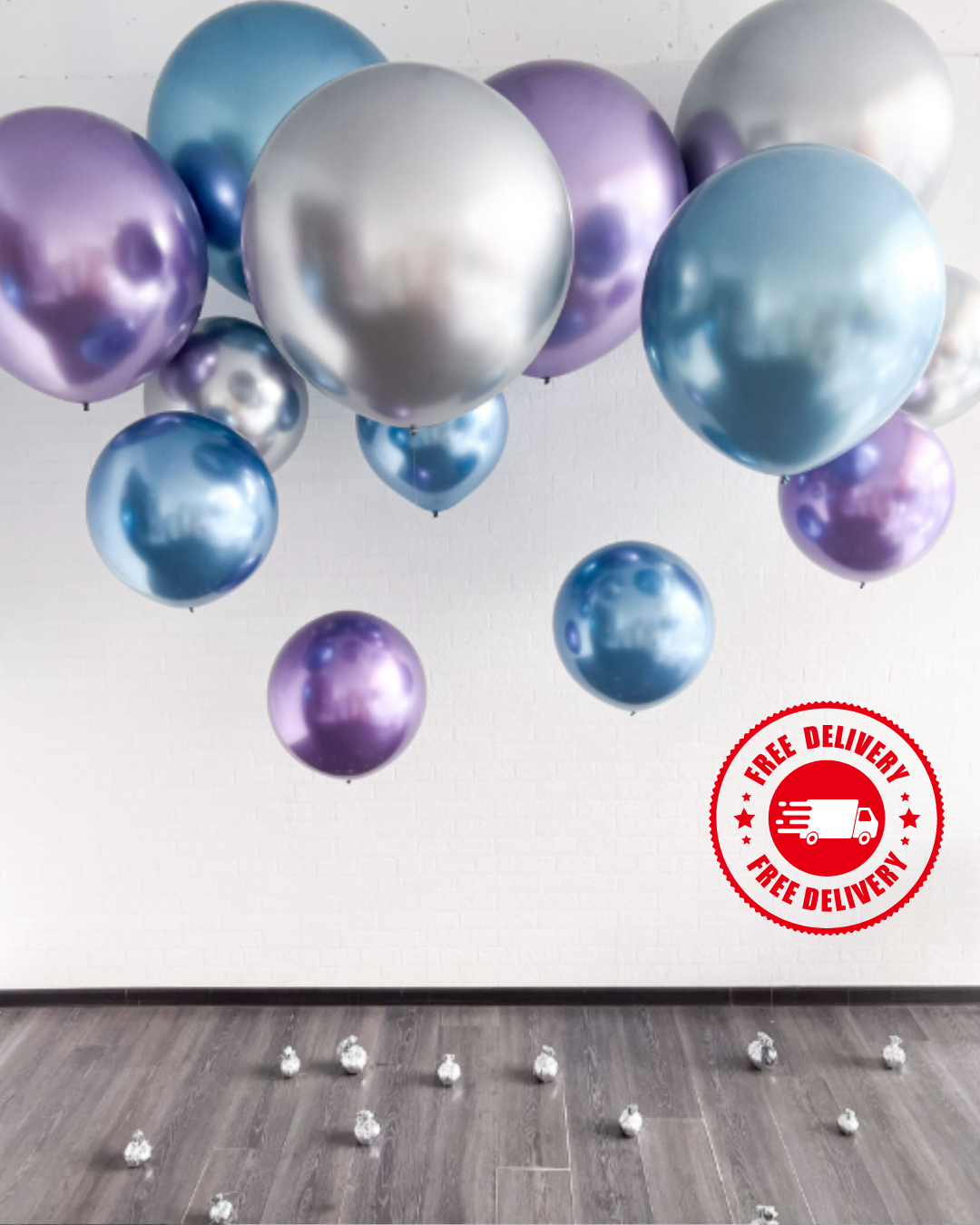 Metallic Balloons Set