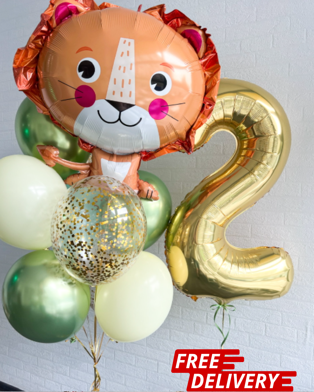 Lion Themed Balloon Set