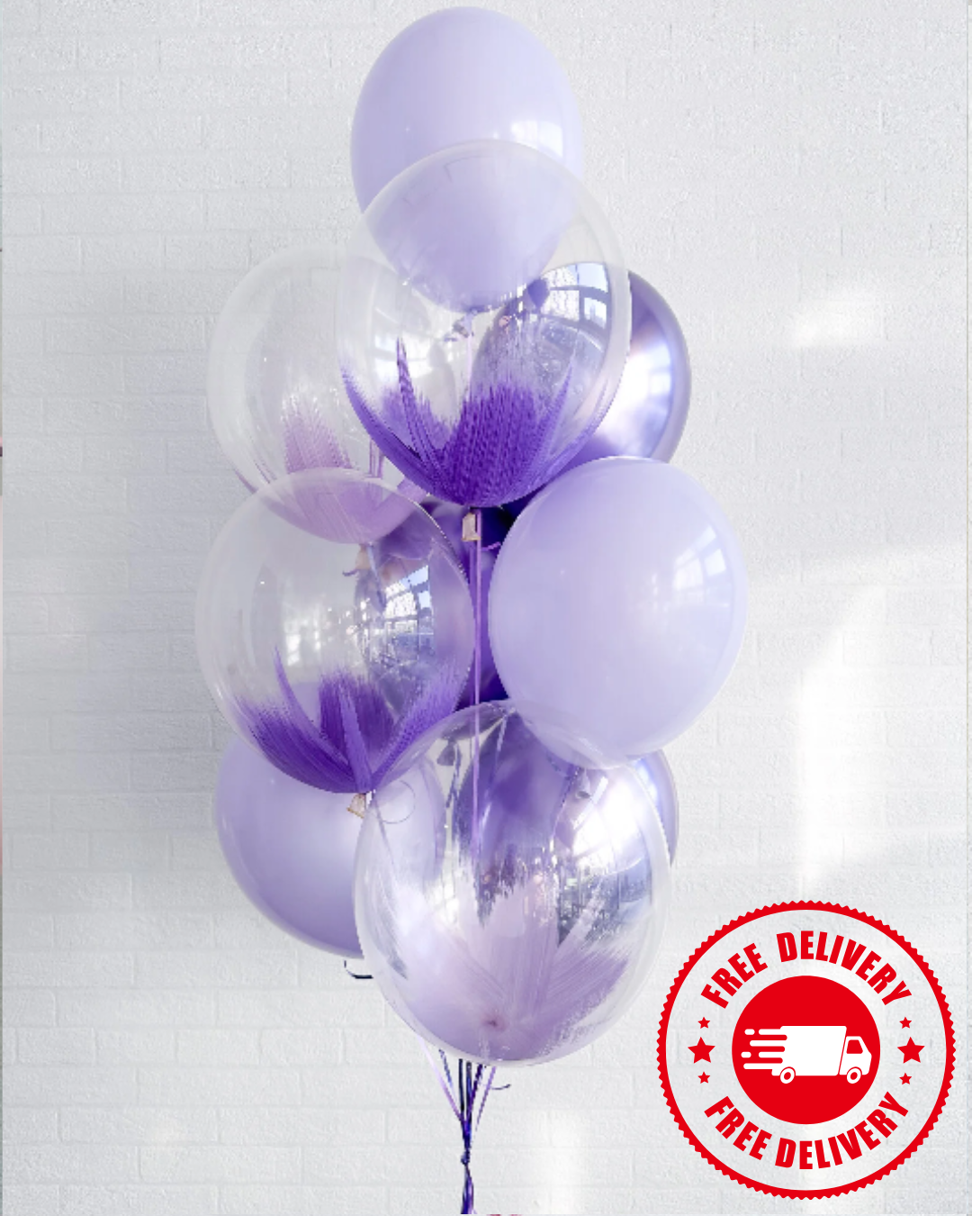 Purple Balloon Bouquet