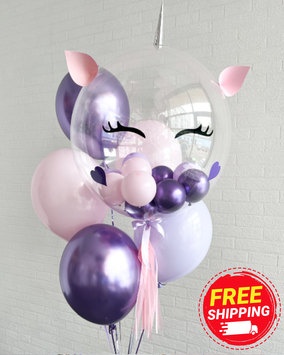 Unicorn Balloon Bouquet
