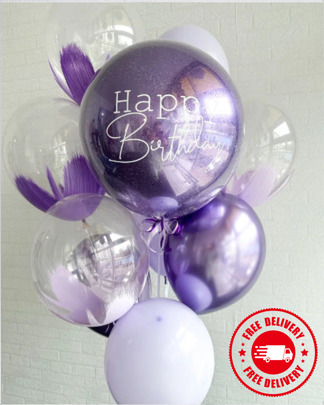 Birthday Balloons Bouquet