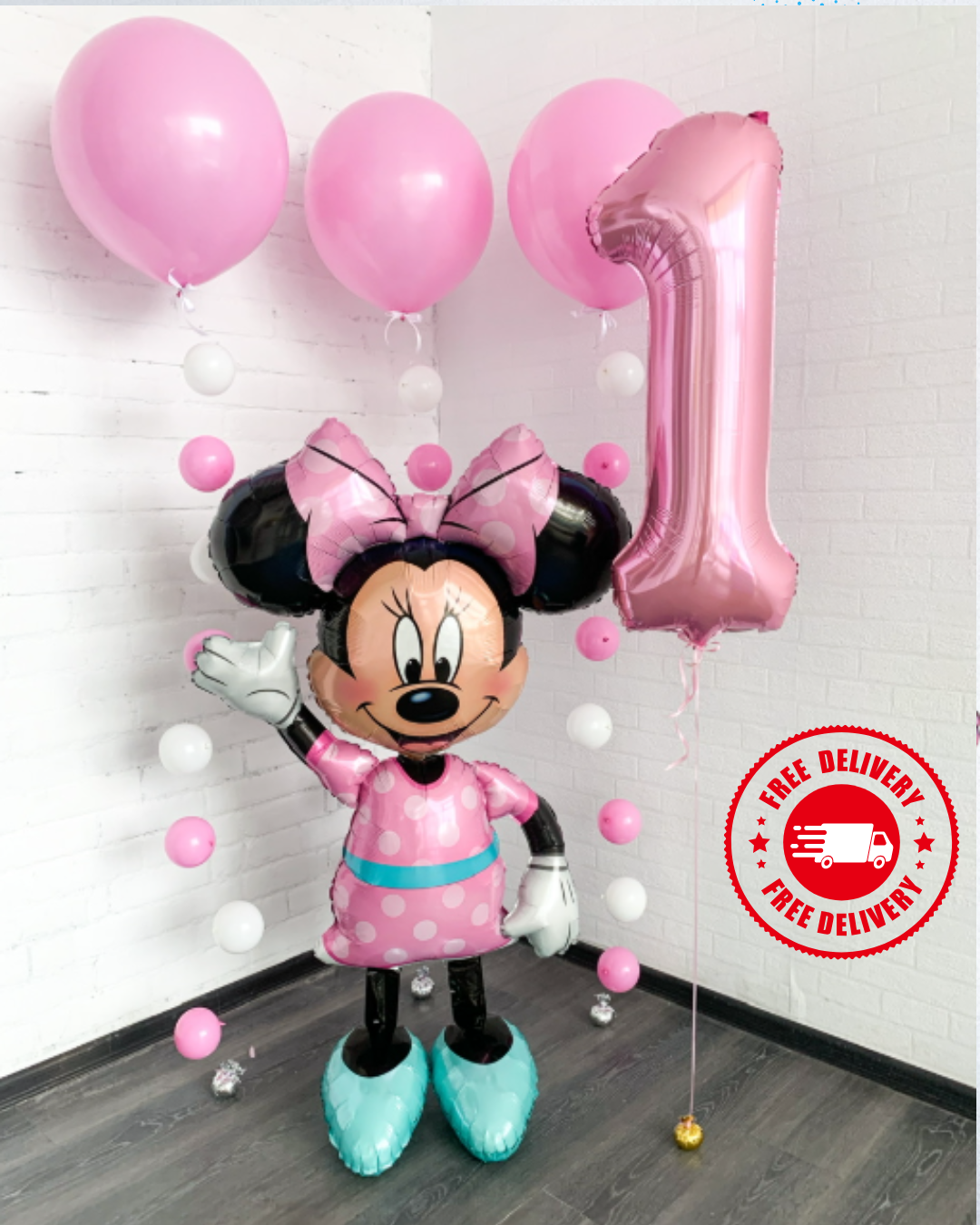 Minnie Mouse Balloon Decoration