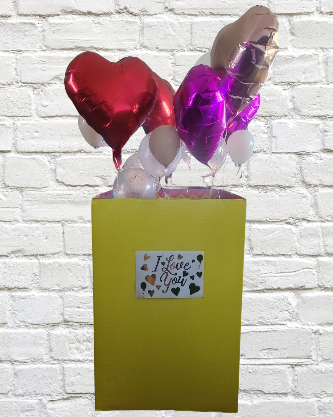 Large Yellow Gift Box