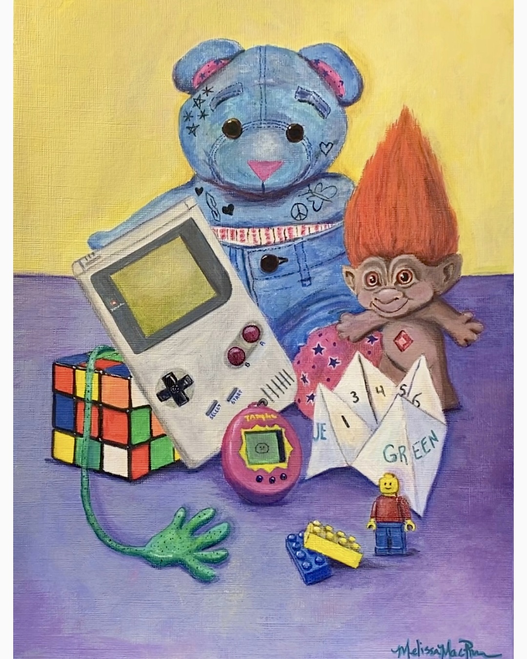 Childhood Treasures - Original Painting